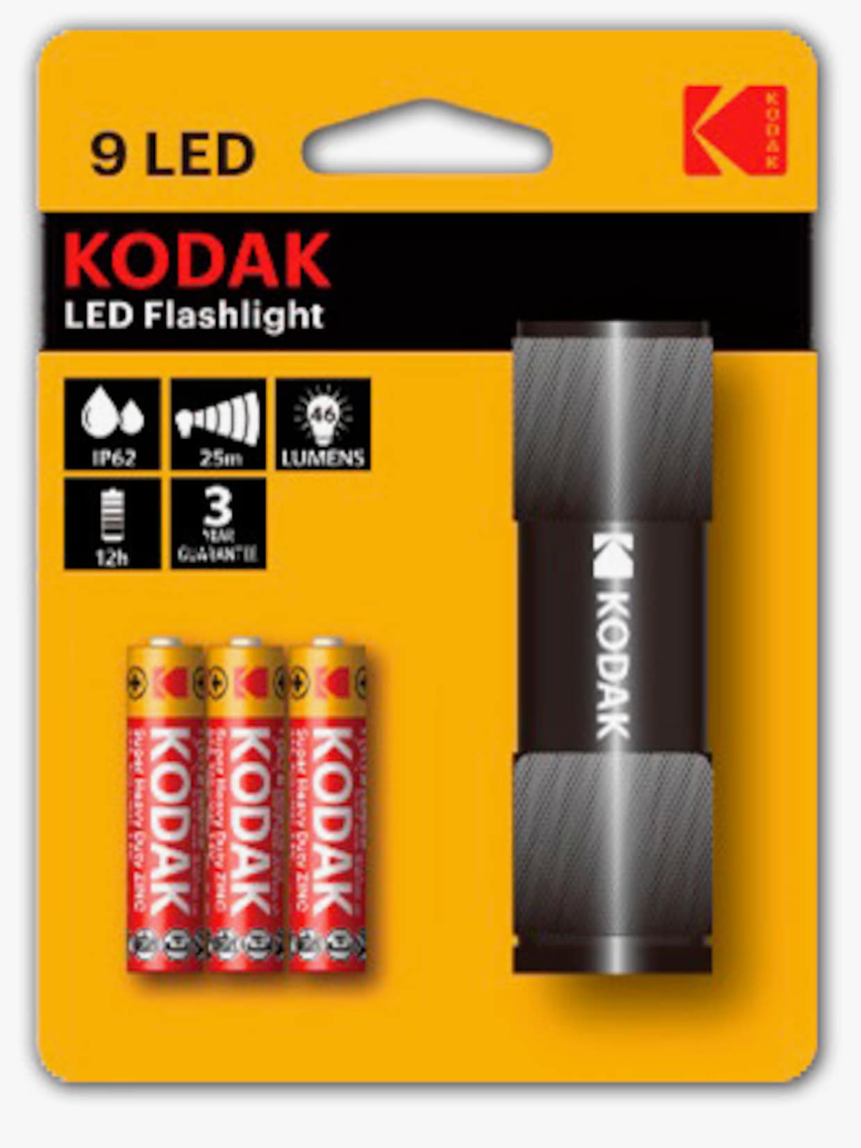 Taschenlampe - schwarz