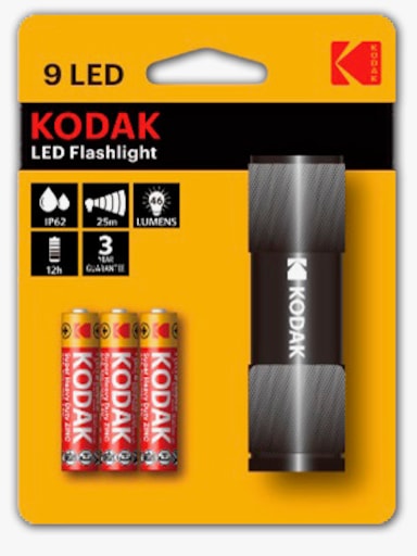 Taschenlampe - schwarz