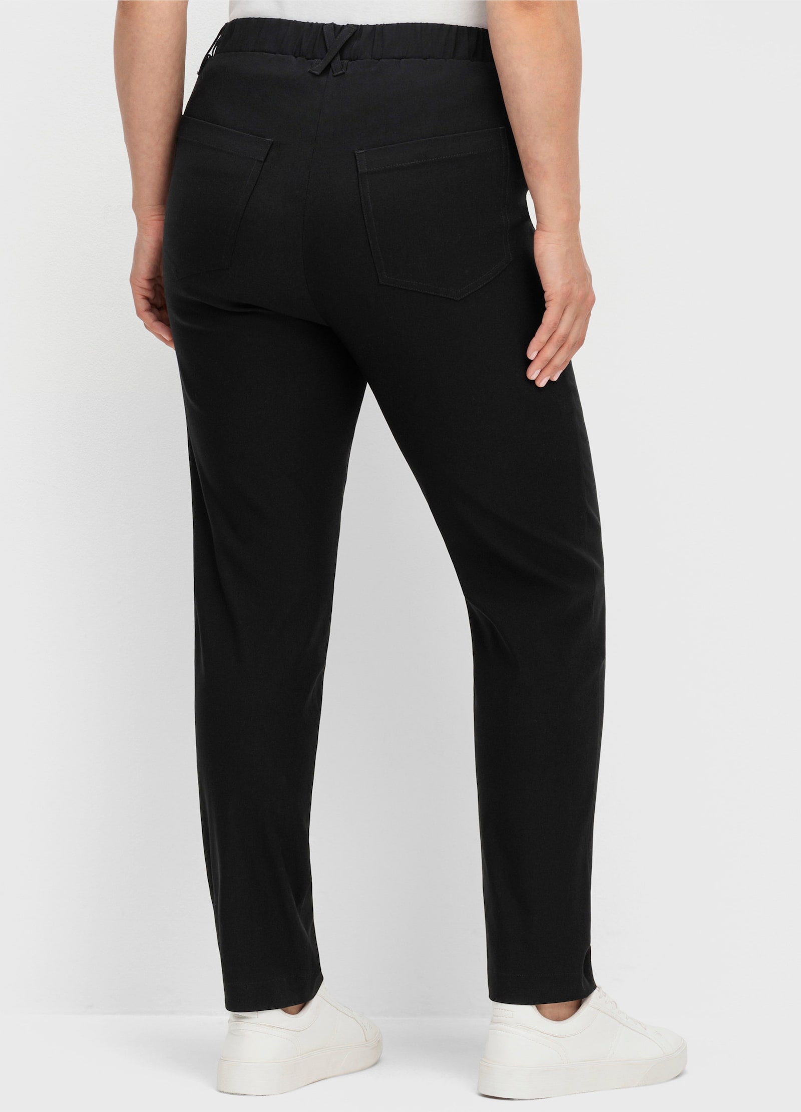 sheego Bengalinhose mit Shaping-Einsatz - schwarz