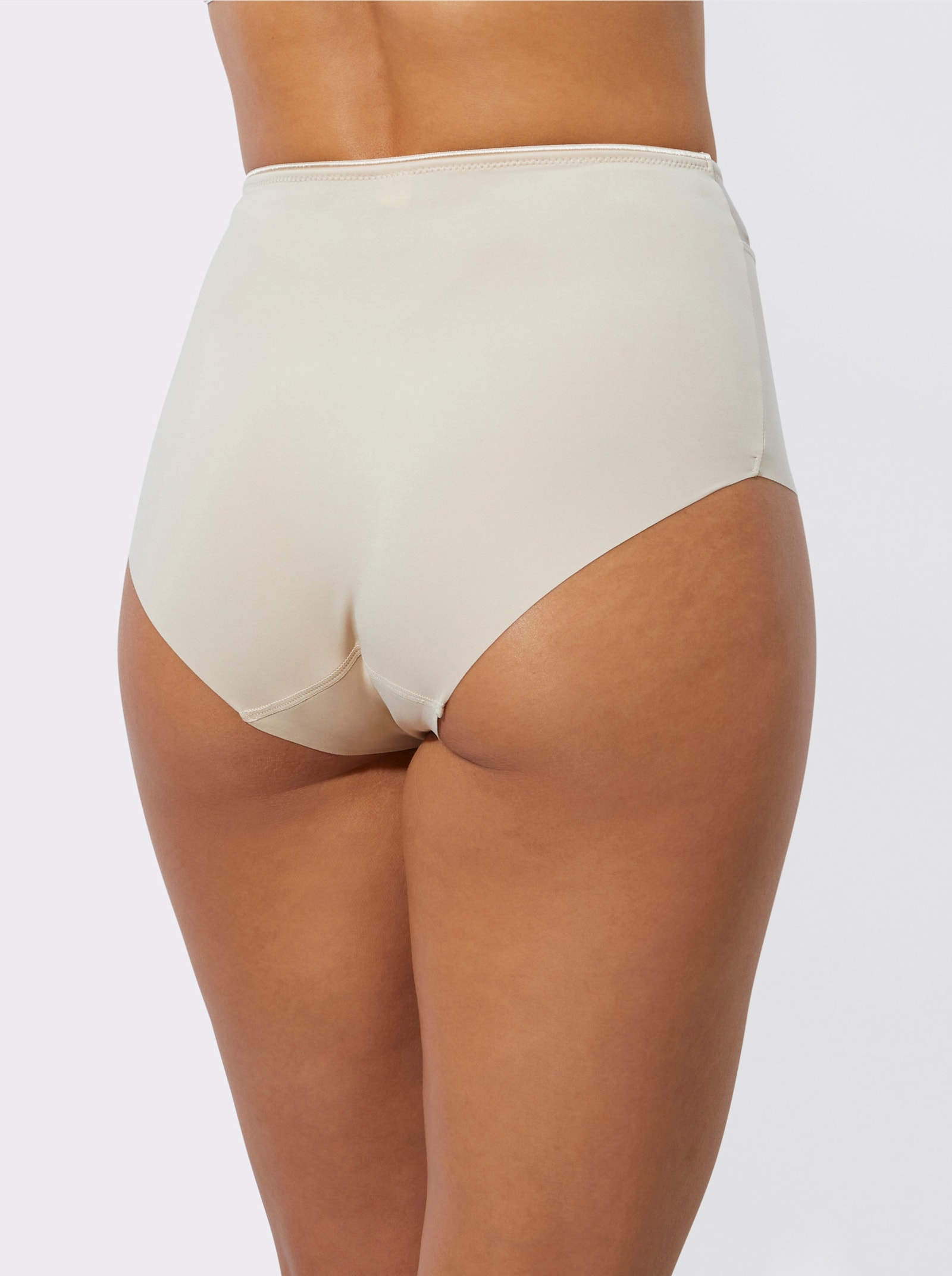 wäschepur Nohavičky-zv.pás vsádka-sieť - slonovinová