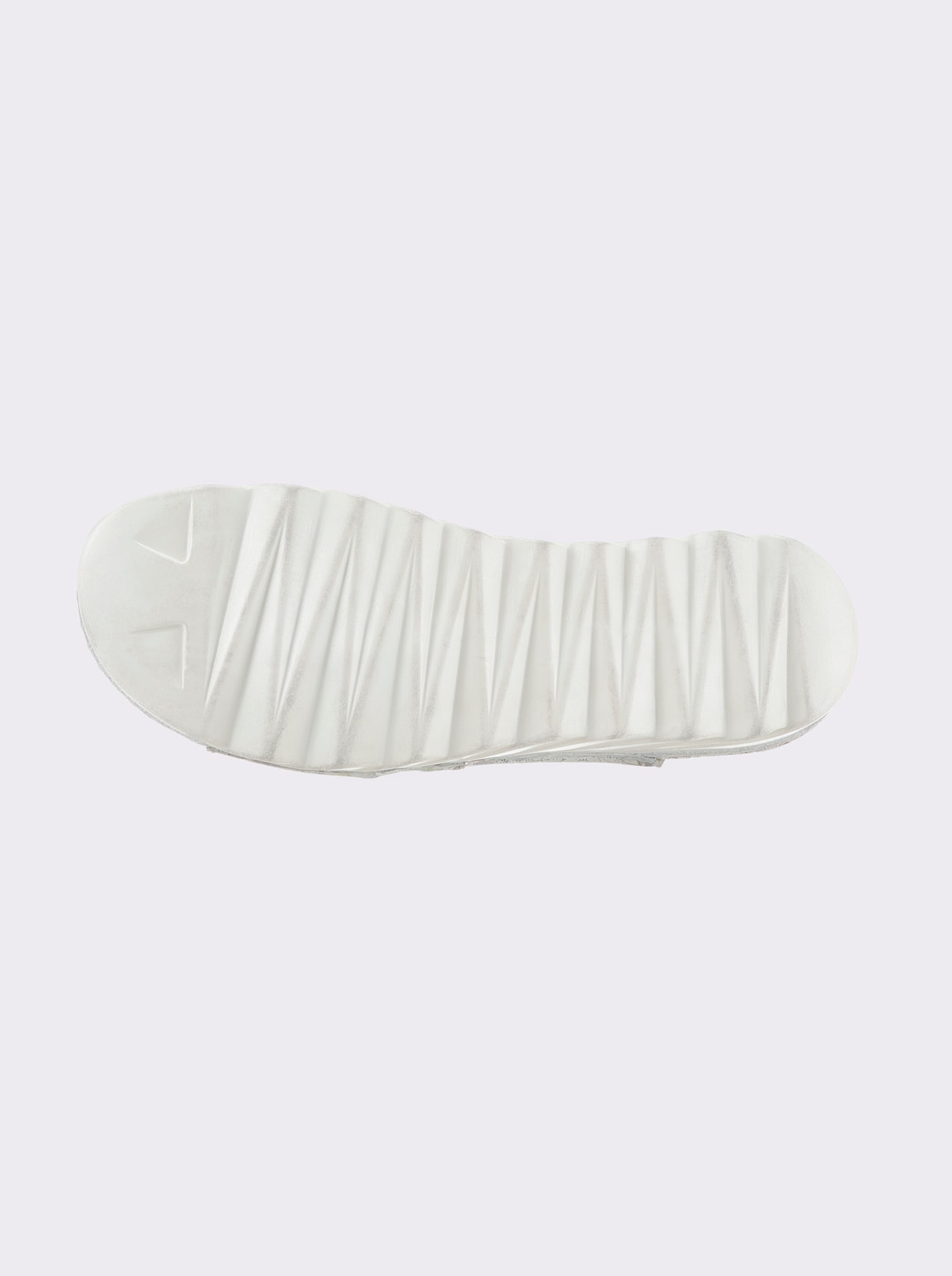 airsoft modern+ Sandalette - weiß-bedruckt