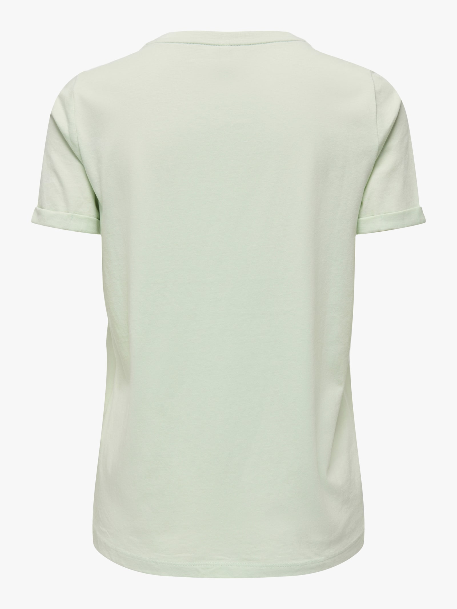 ONLY CARMAKOMA T-Shirt - green l print:silver glitter heart