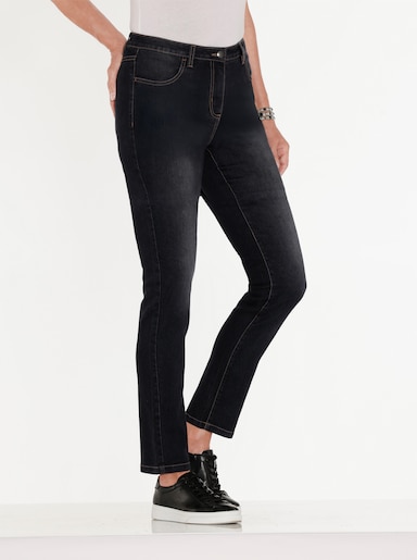 Jeans - black-denim