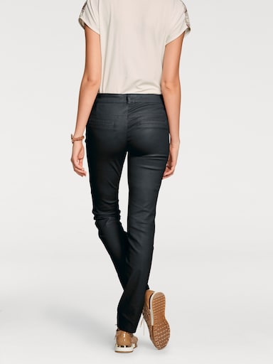 heine Röhrenhose in Stretch-Qualität - schwarz