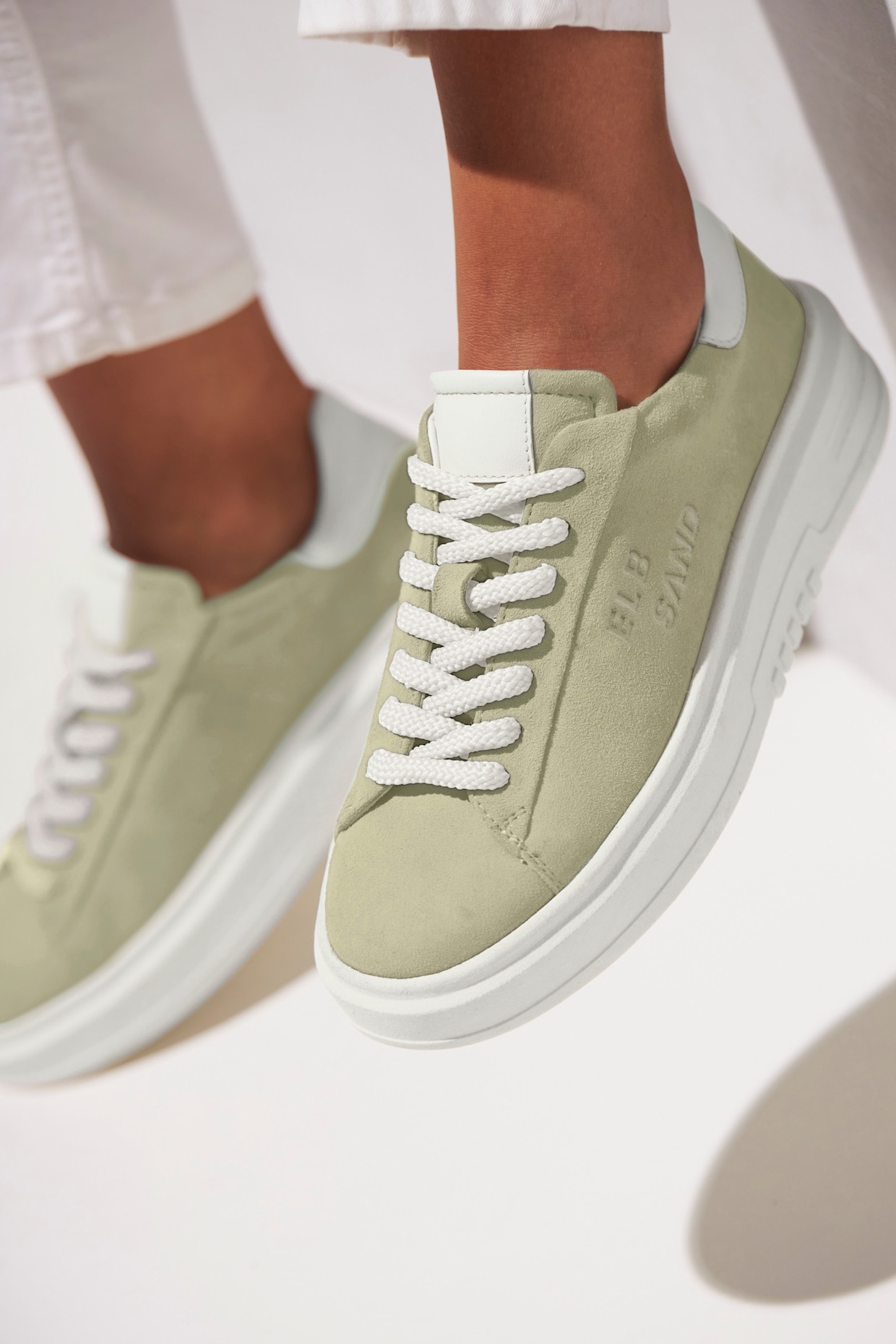 Elbsand Sneaker - lime