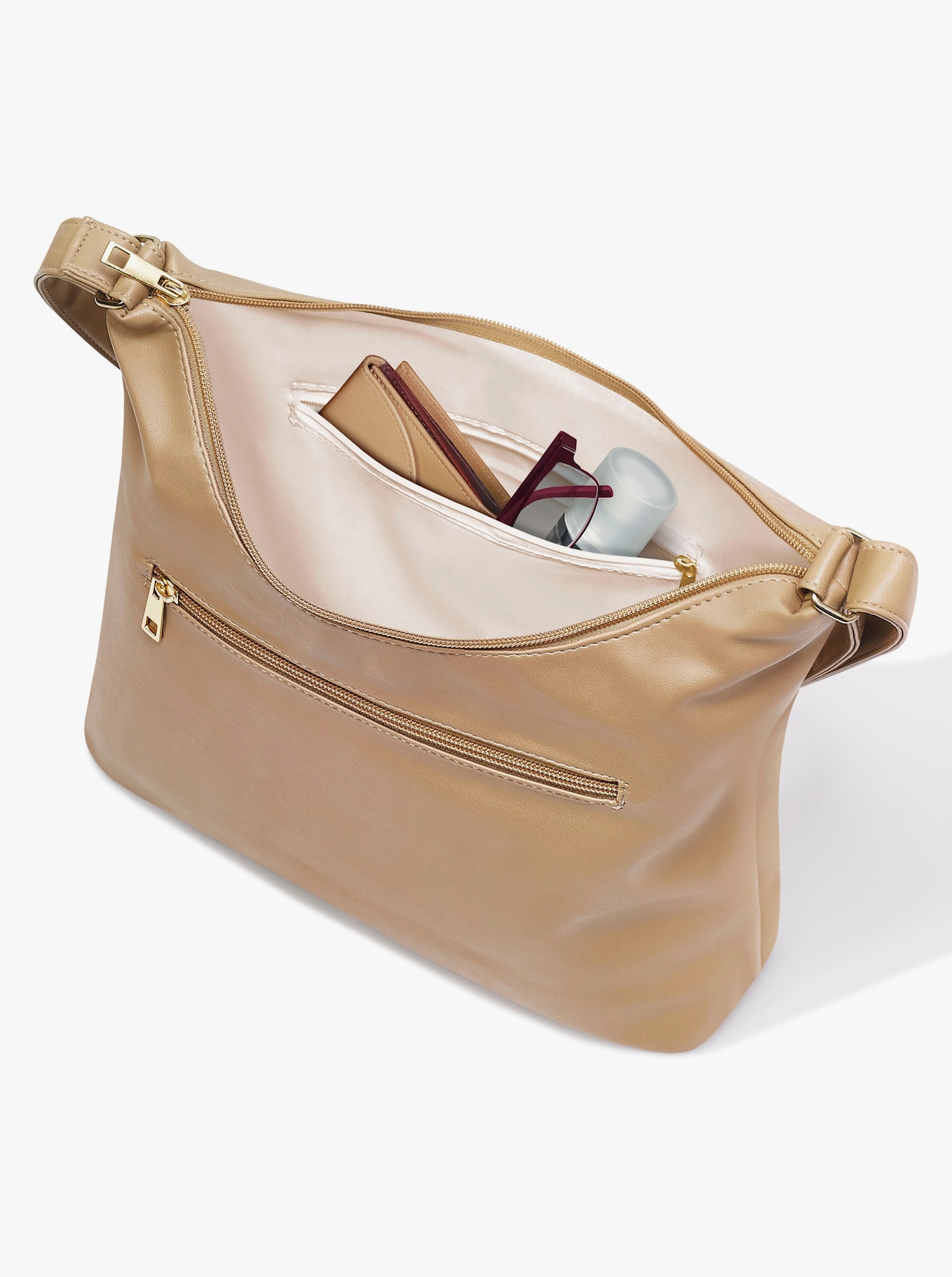 Handtaschen-Set, 2-tlg. - braun