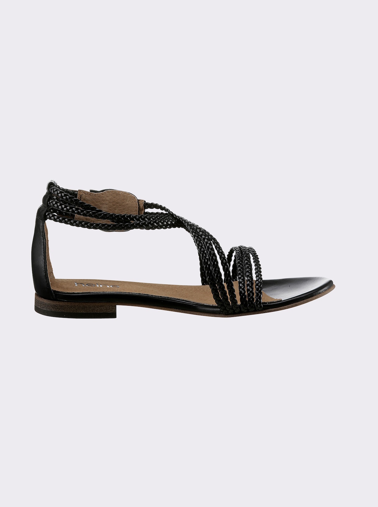 heine slipper - zwart