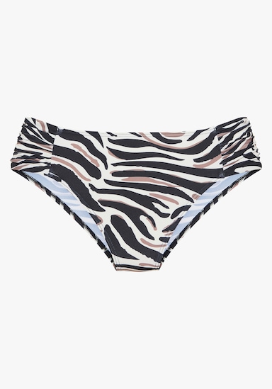 LASCANA Bikini-Hose - creme-schwarz