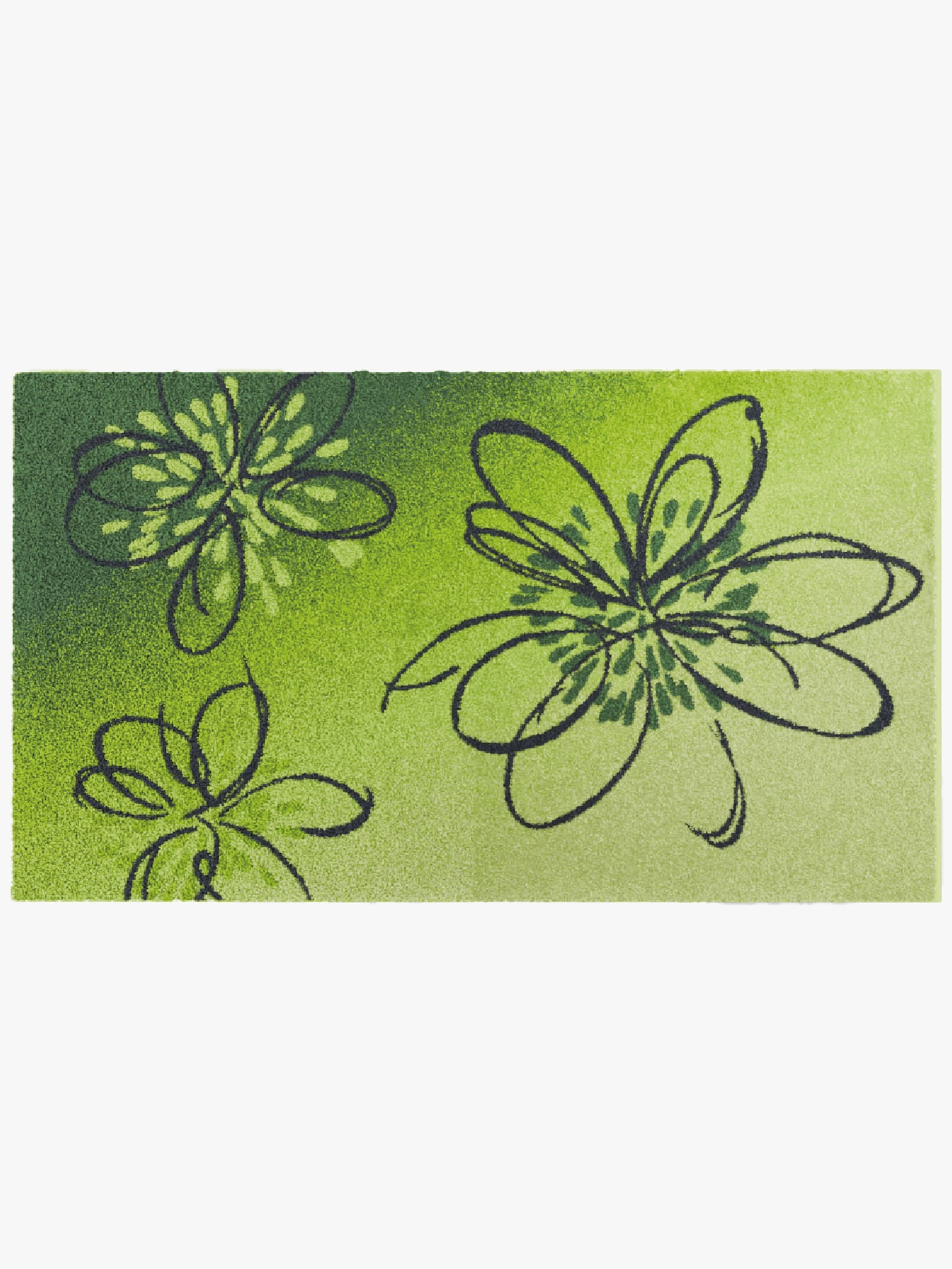 Grund Badematte - grün-grau