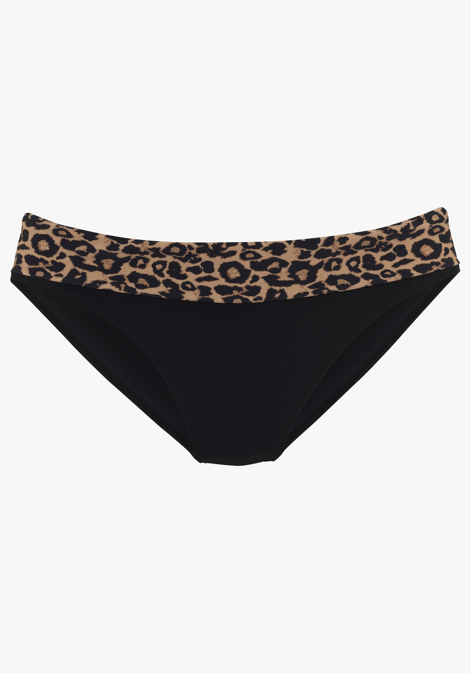 Vivance Bikini-Hose - schwarz nougat bedruckt