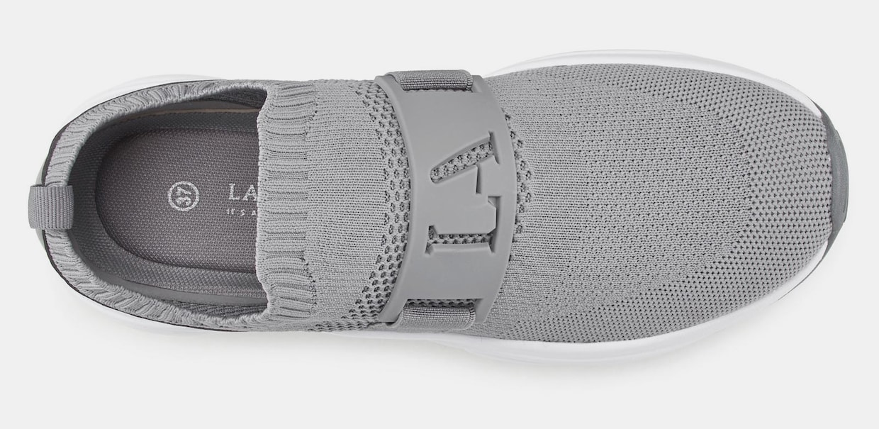 LASCANA ACTIVE Slip-On Sneaker - grau