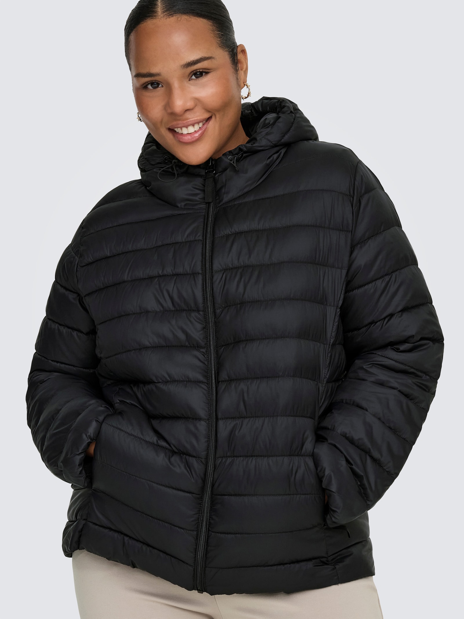 Steppjacke - black