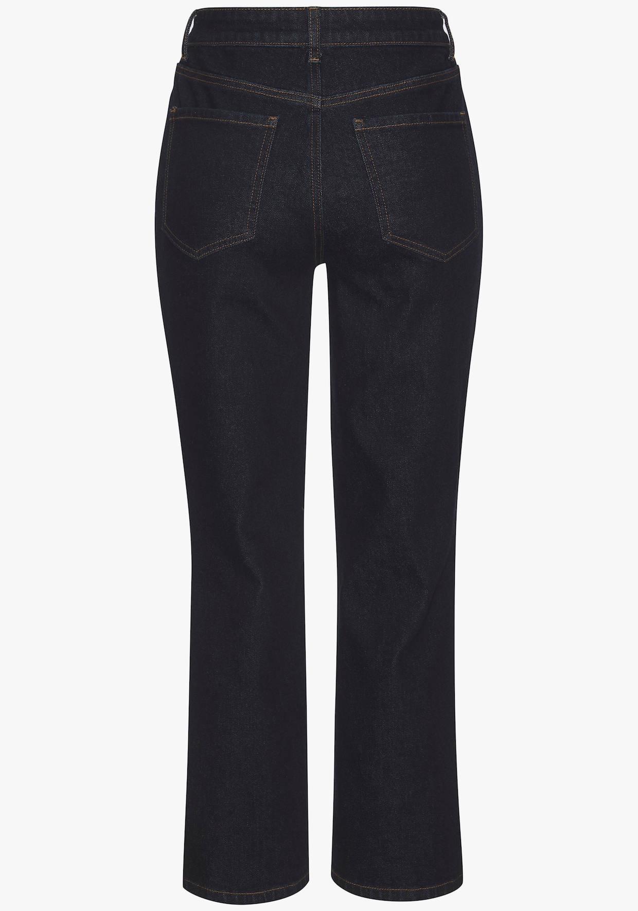 LASCANA Jean longueur cheville - denim bleu foncé