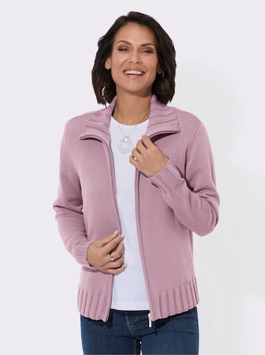 Strickjacke - rosé