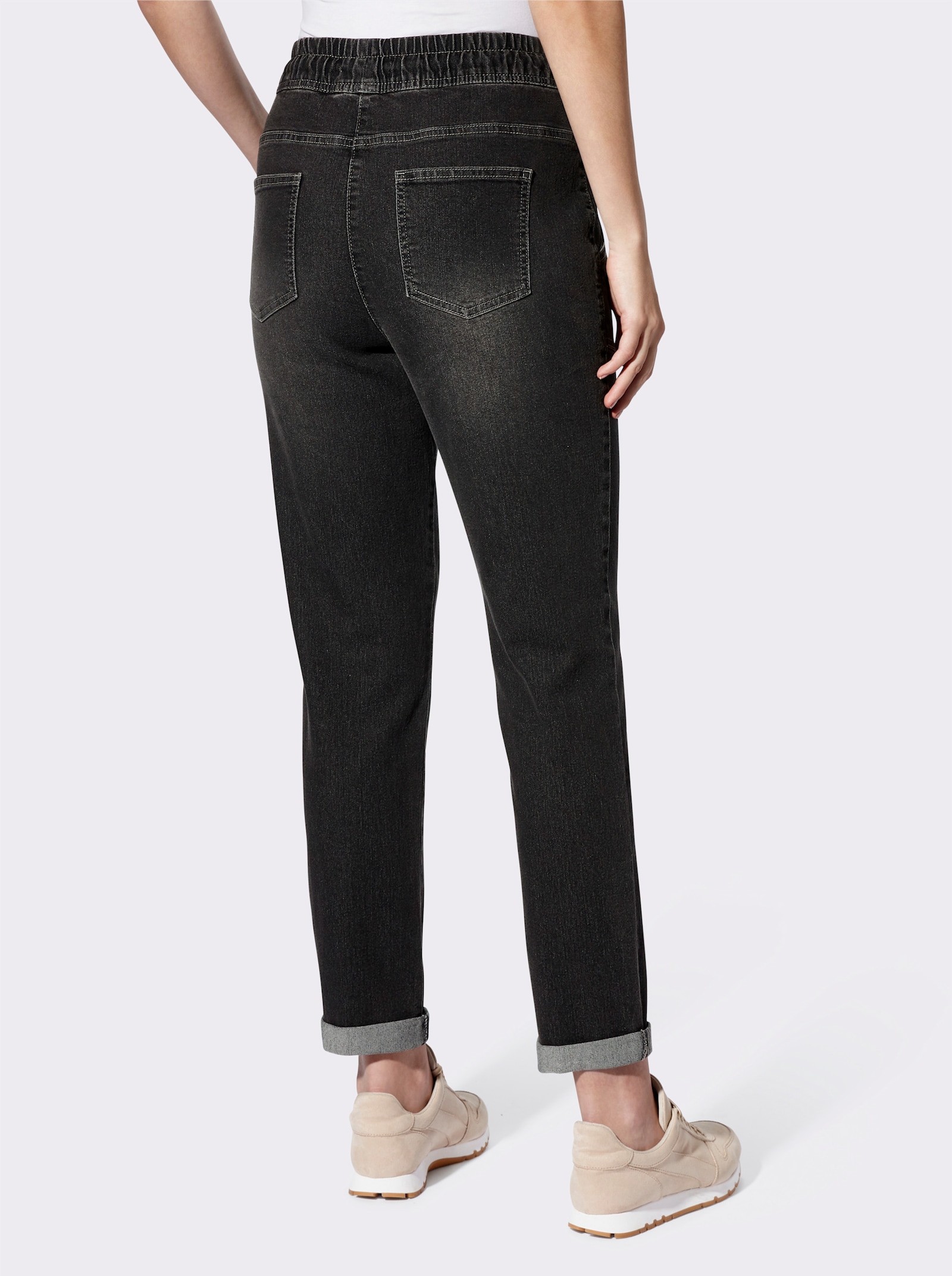 heine Jean avec poches - graphite-denim