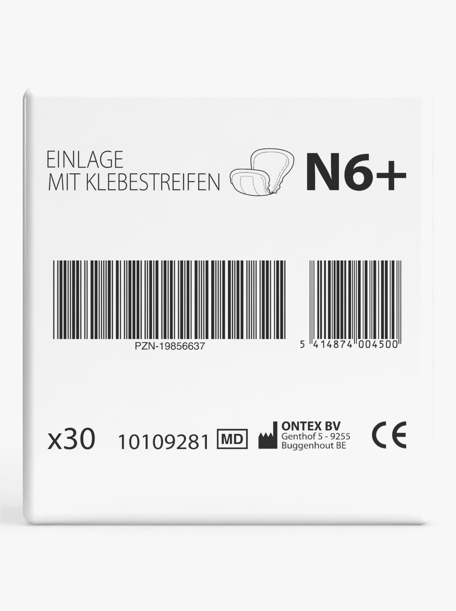 Inkontinensskydd - vit