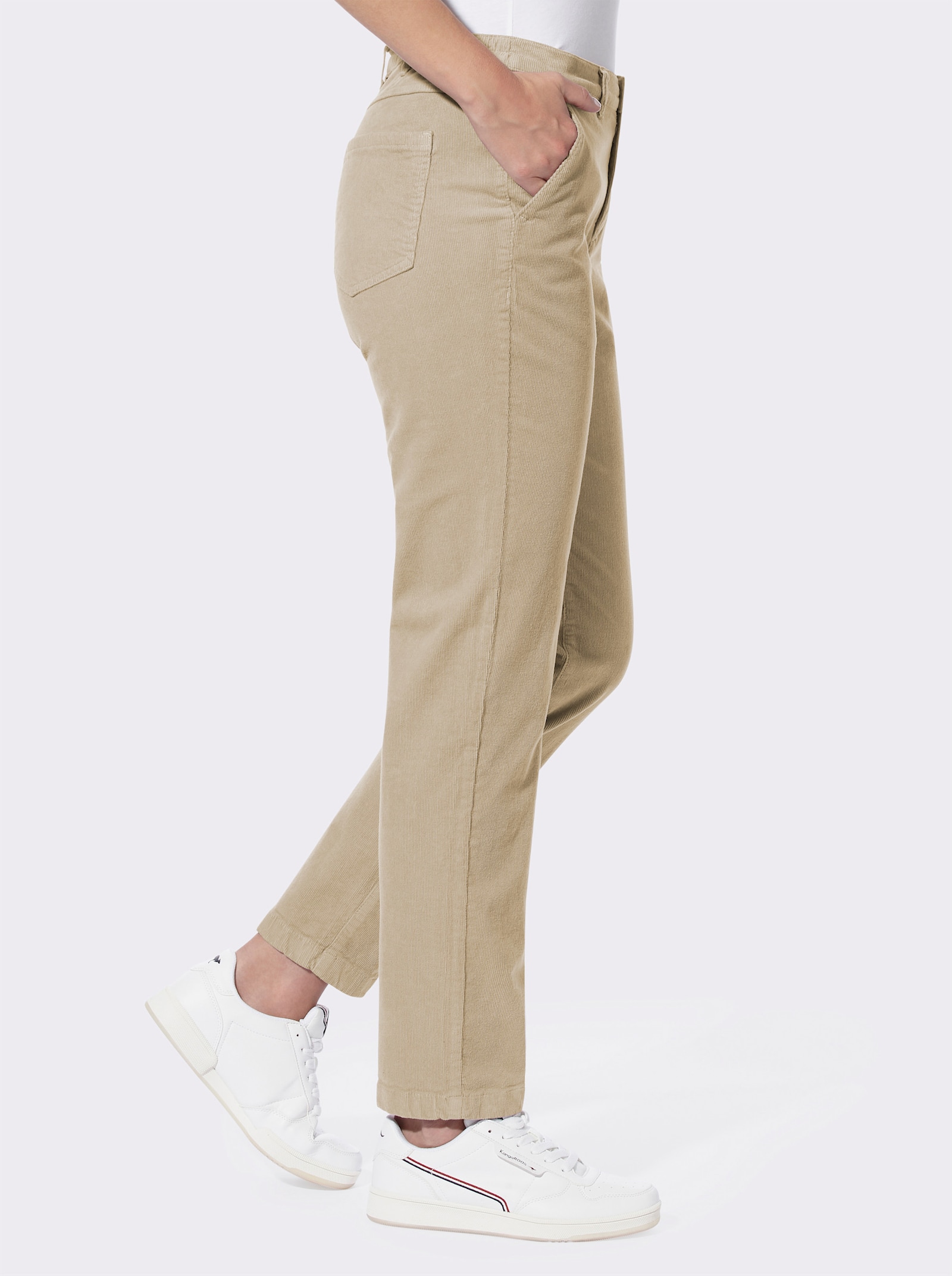 heine Pantalon chino avec élastique au dos - sable