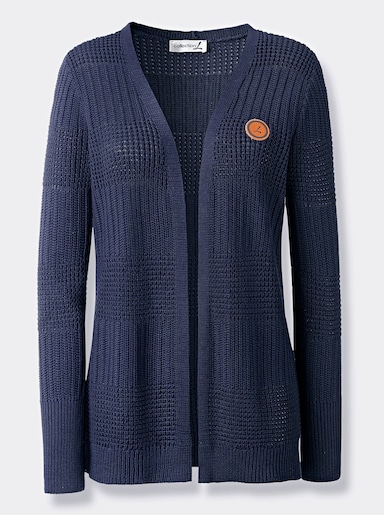 Strickjacke - marine