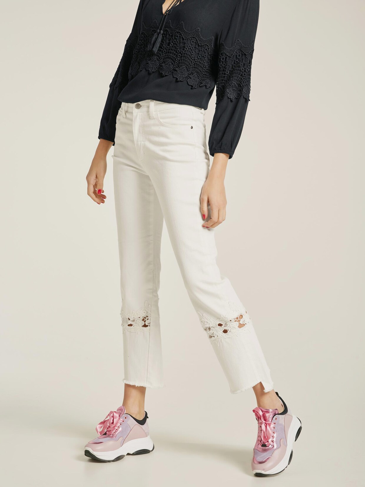 Rick Cardona Jeans - offwhite