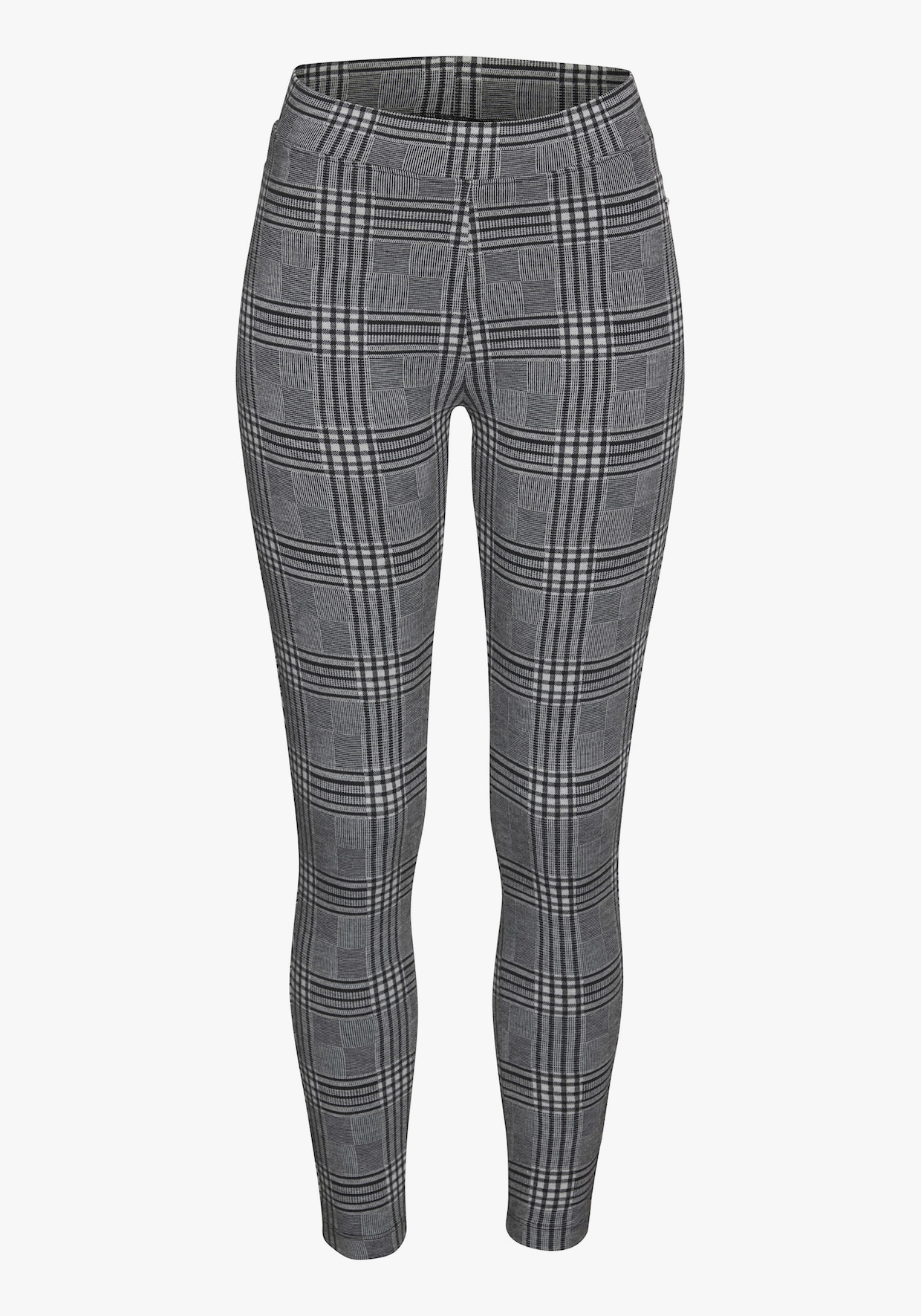 LASCANA Legging - noir blanc à carreaux