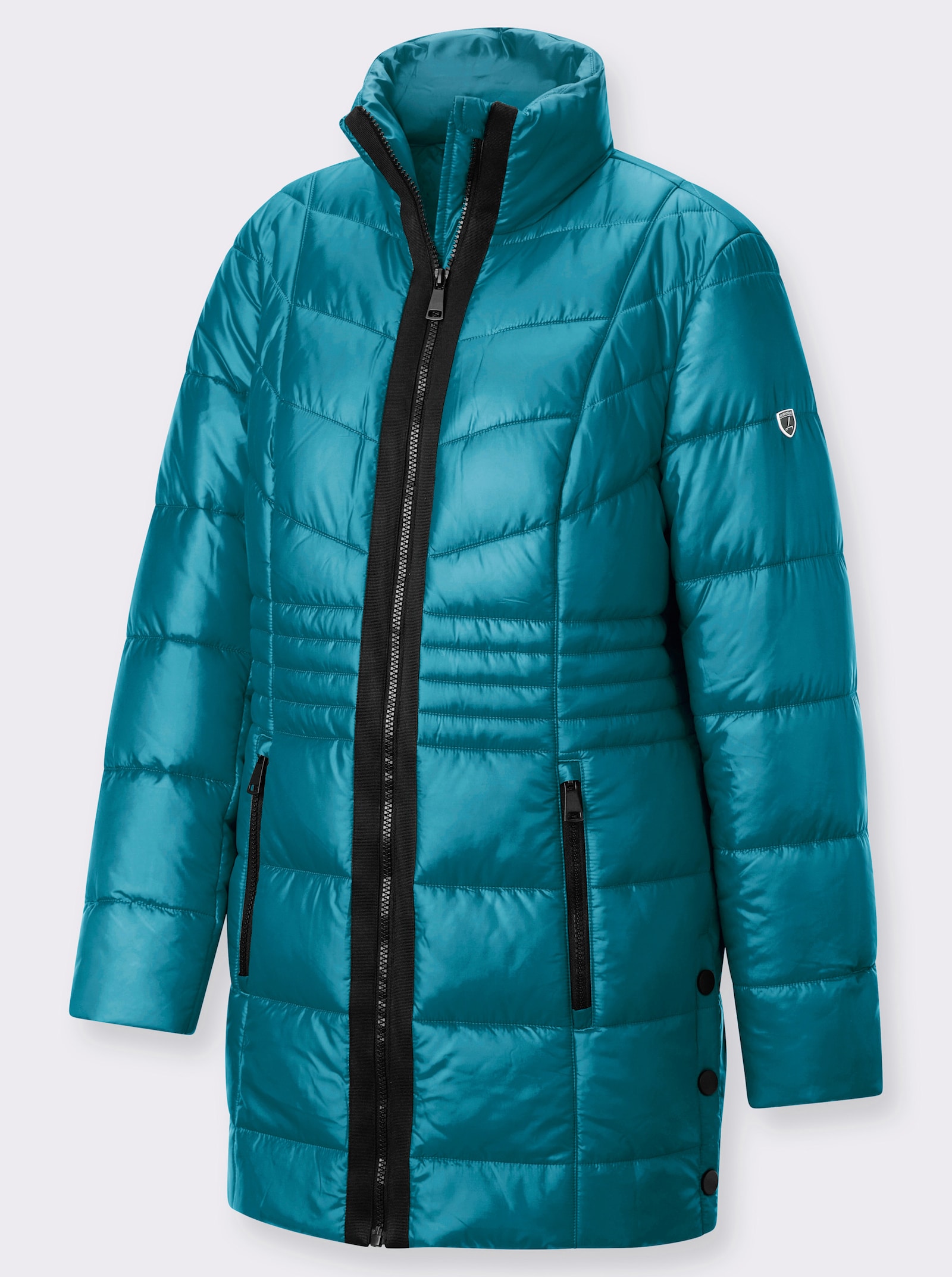 Winterjacke mit schmeichelnder Steppung - aquapetrol