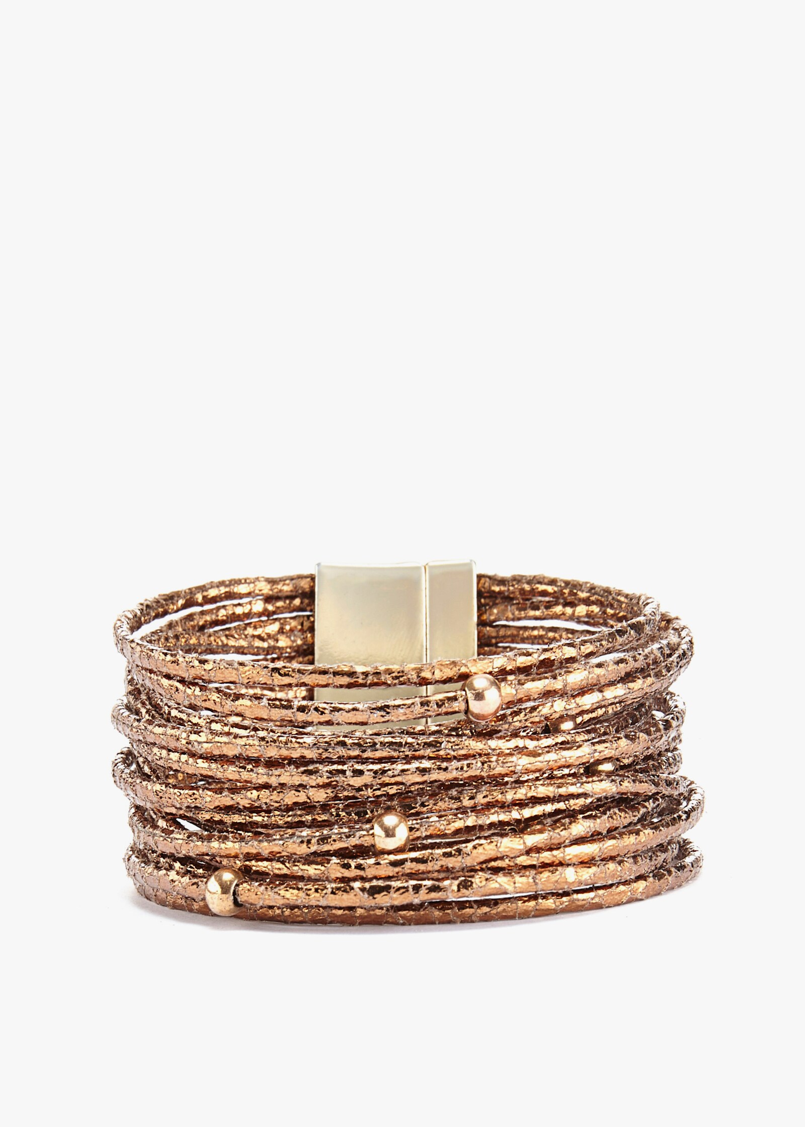 LASCANA Wickelarmband Set - schwarz-bronze