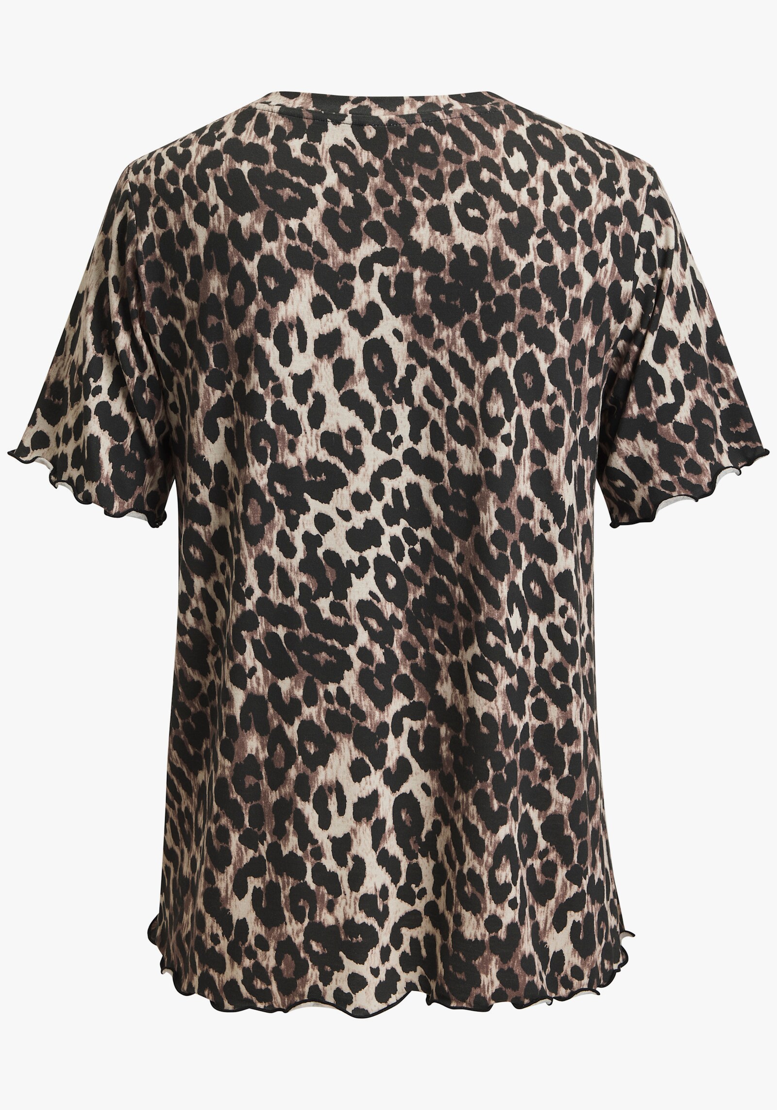 LASCANA Kurzarmshirt - leo print