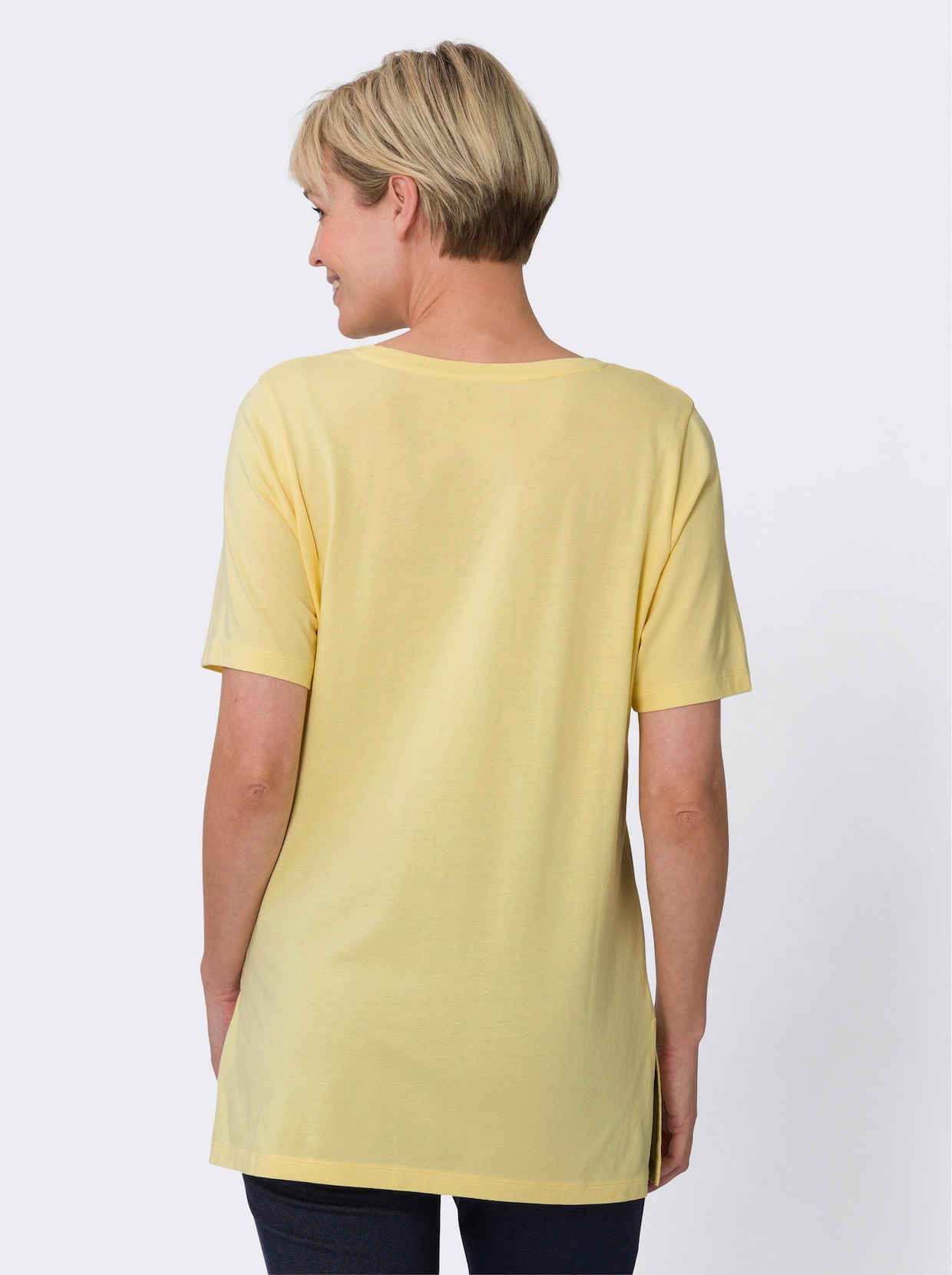 Longshirt - zitrone