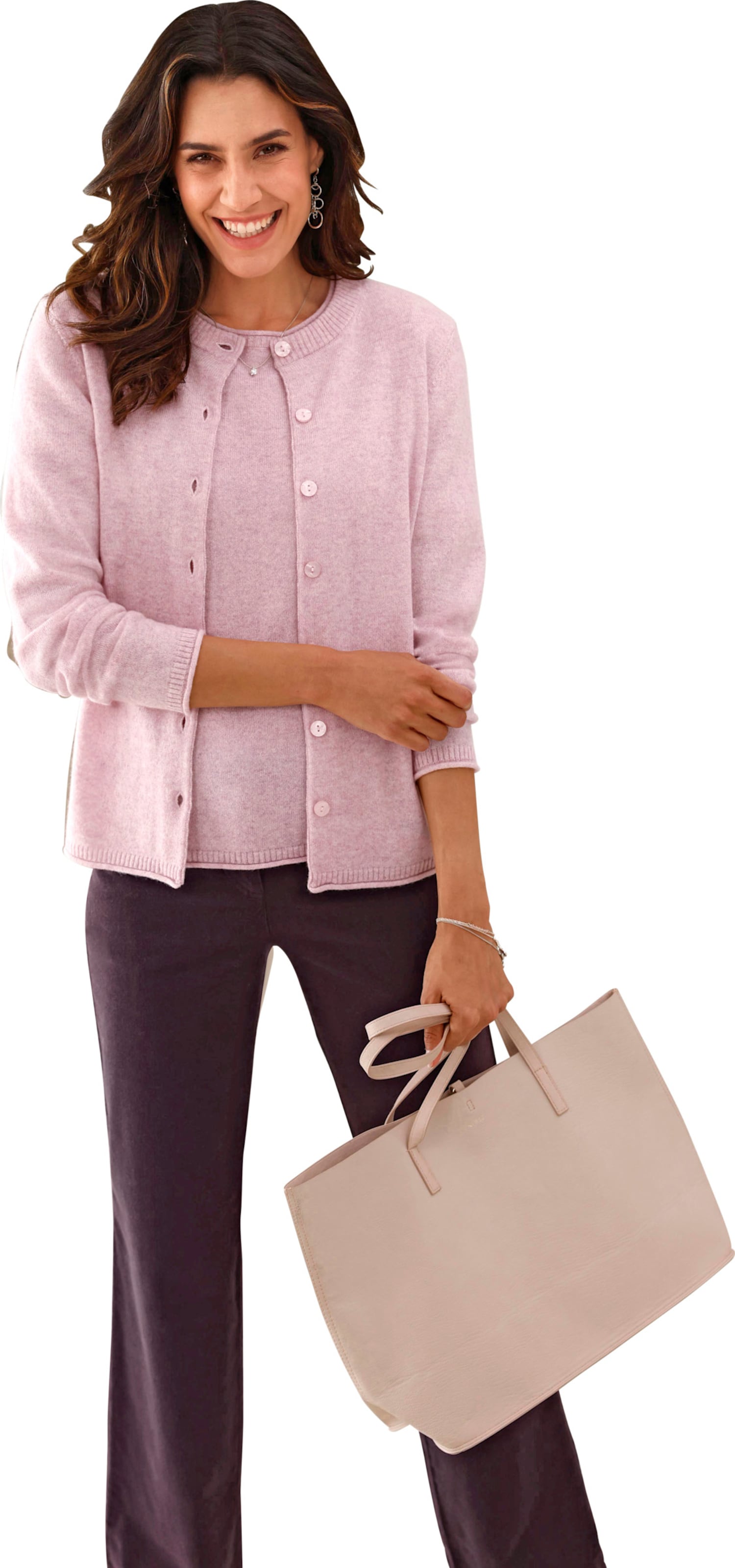 Thumbnail - Feinstrickjacke