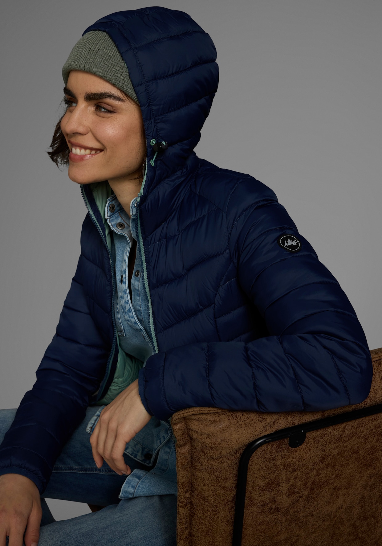 Steppjacke - navy