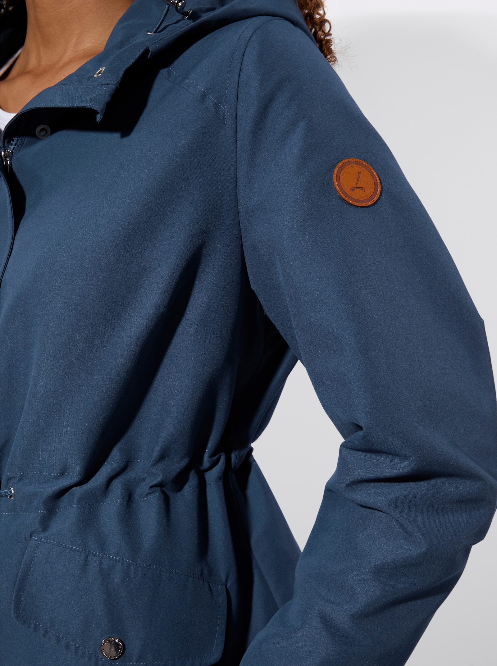 Jacke mit Gehschlitz hinten - dunkelblau