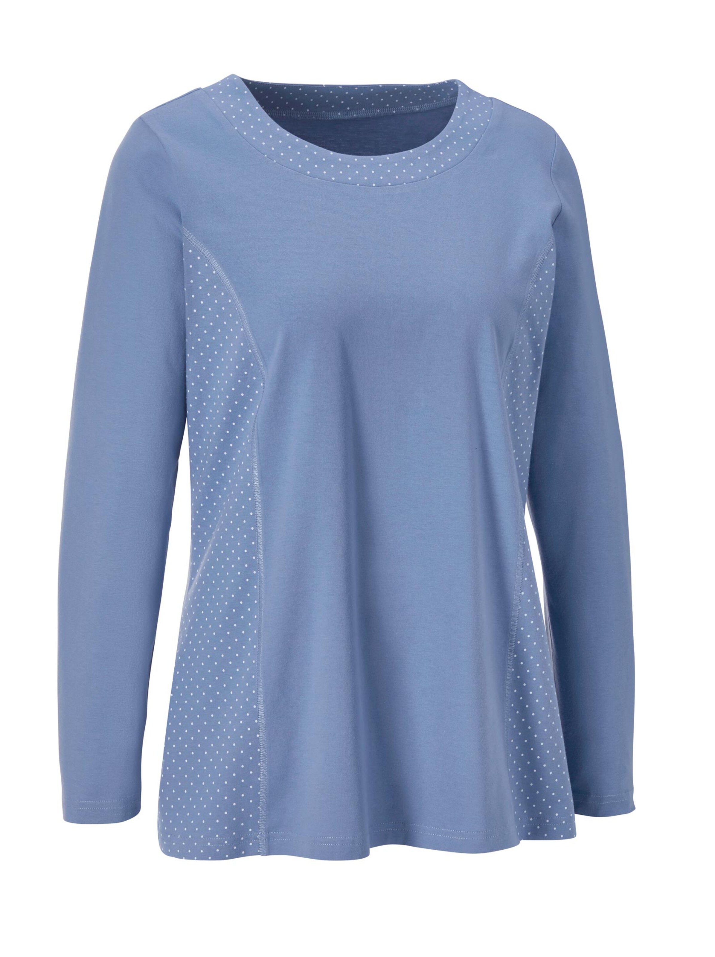 Shirt - rauchblau