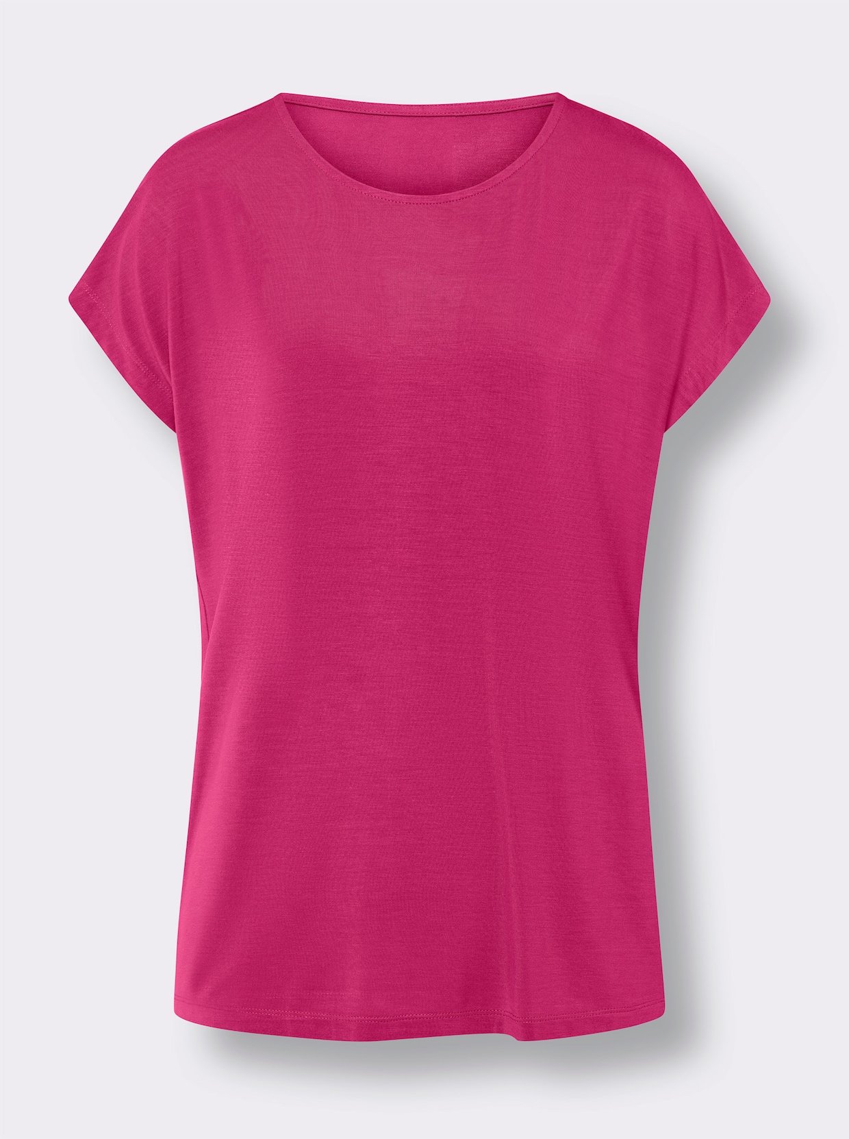 Kurzarmshirt - fuchsia