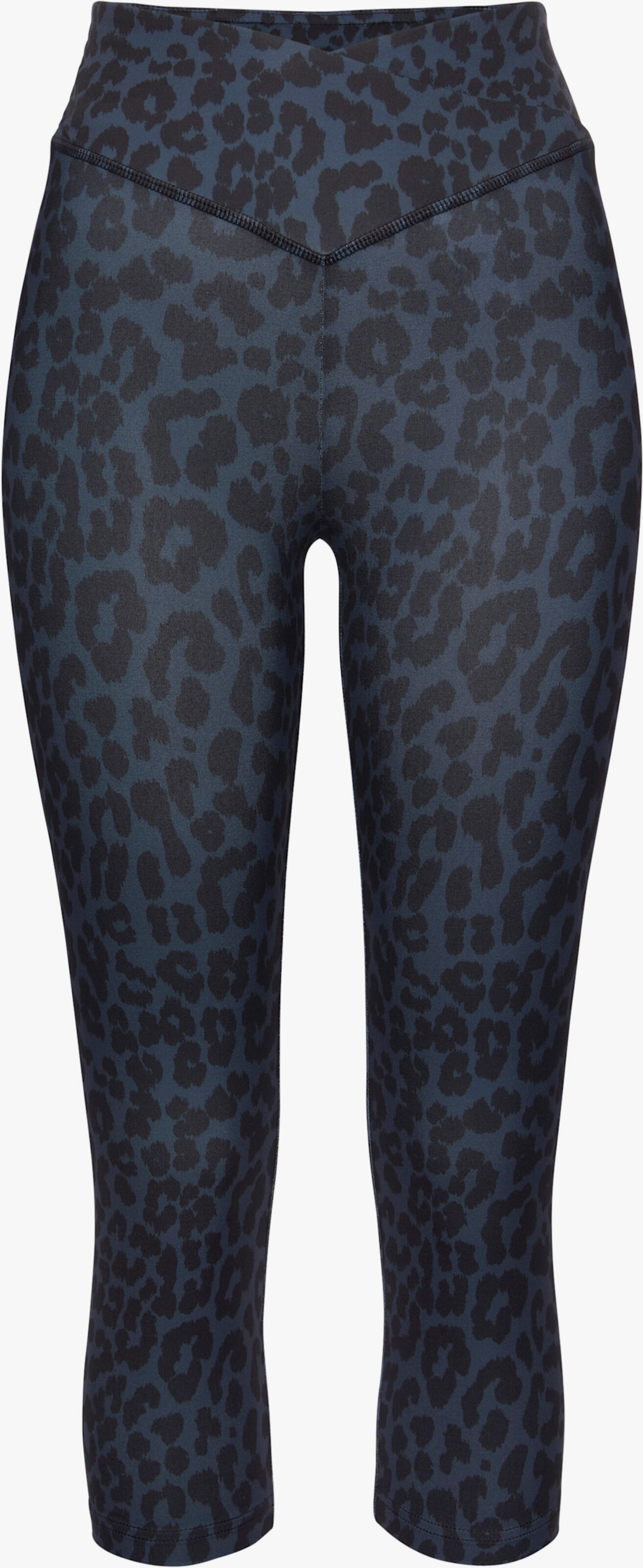 LASCANA ACTIVE Legging corsaire - léopard-anthracite
