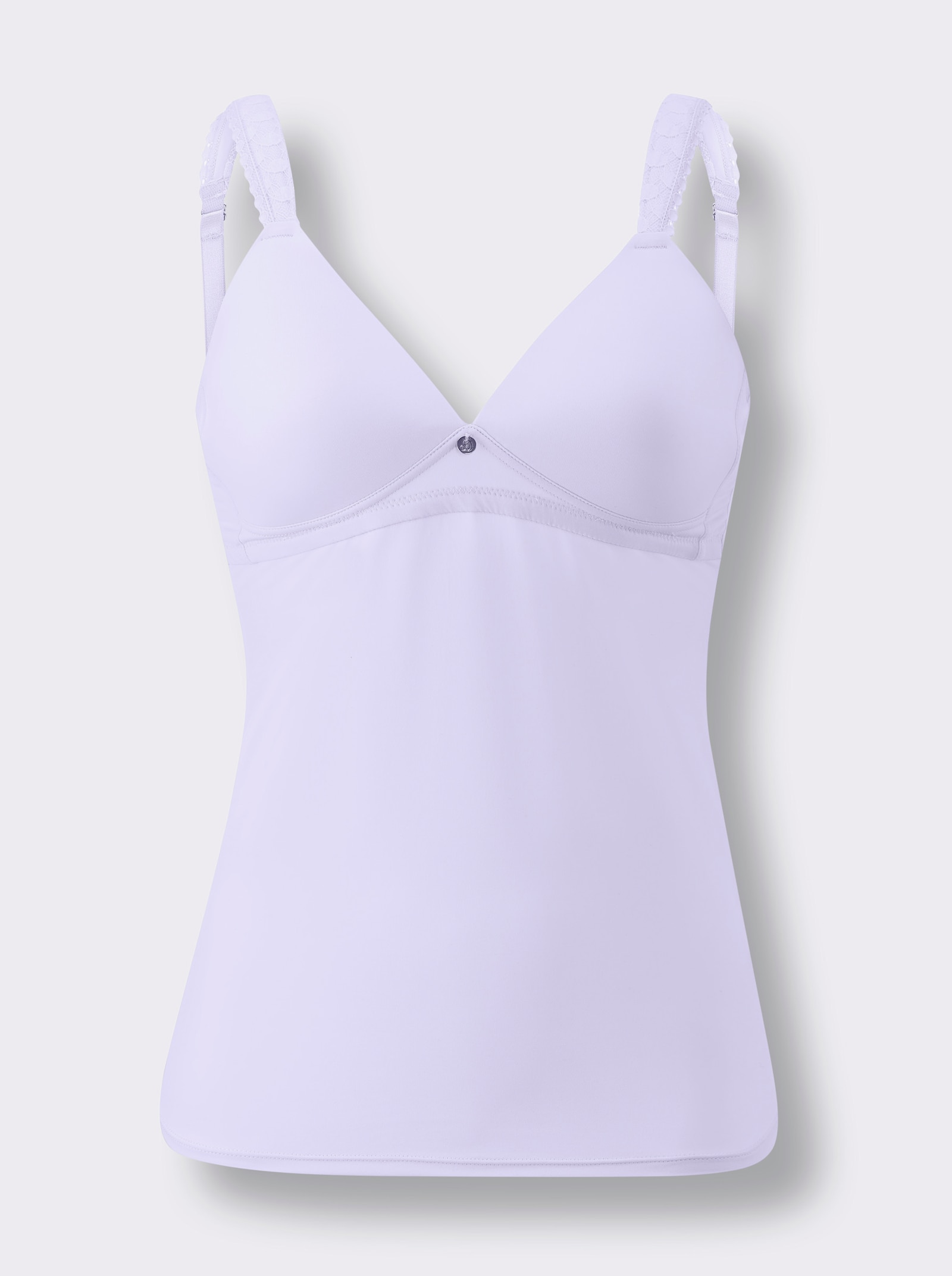 wäschepur BH-Hemd mit nahtlosen Cups - flieder
