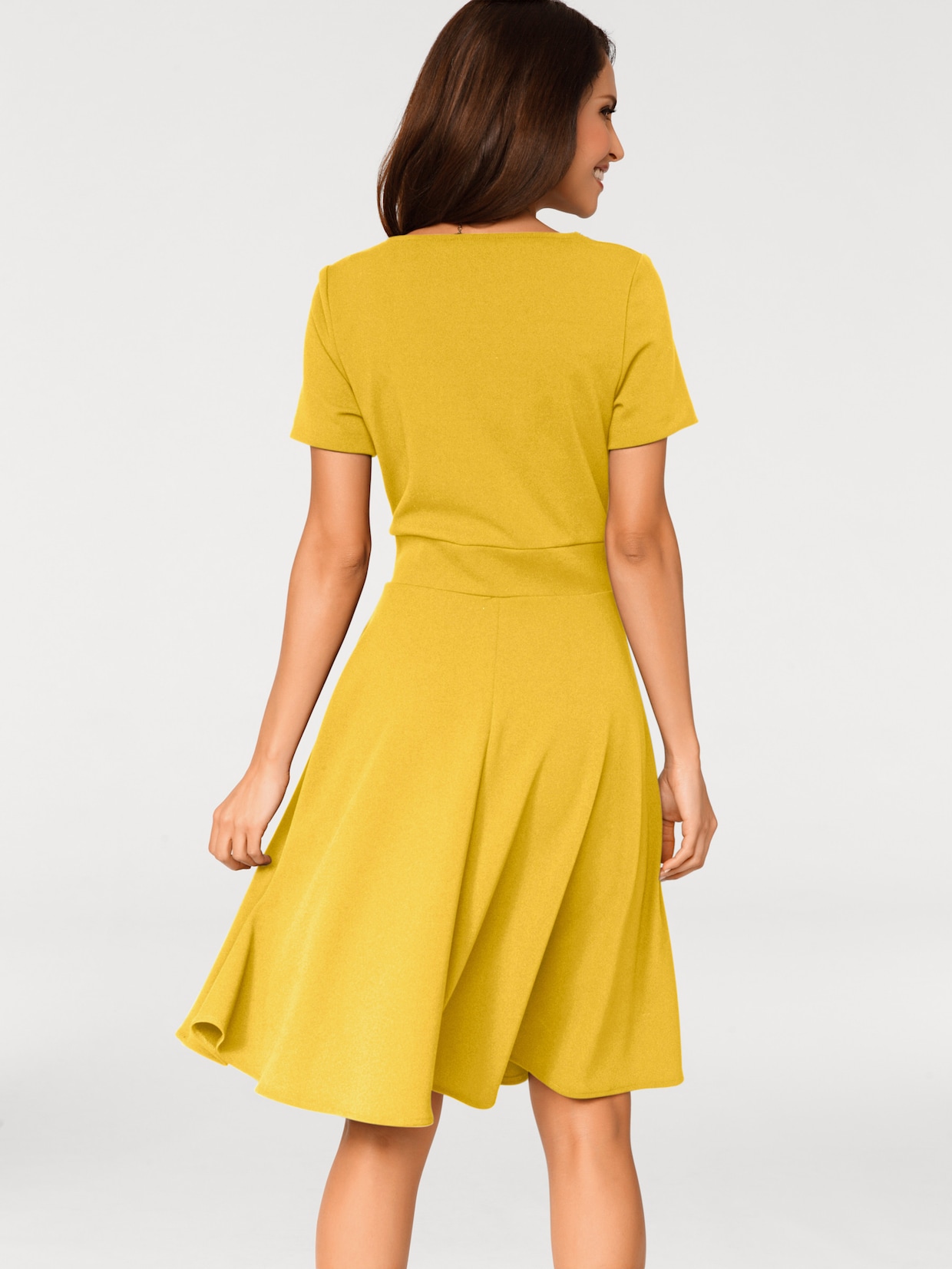 heine Robe princesse - jaune