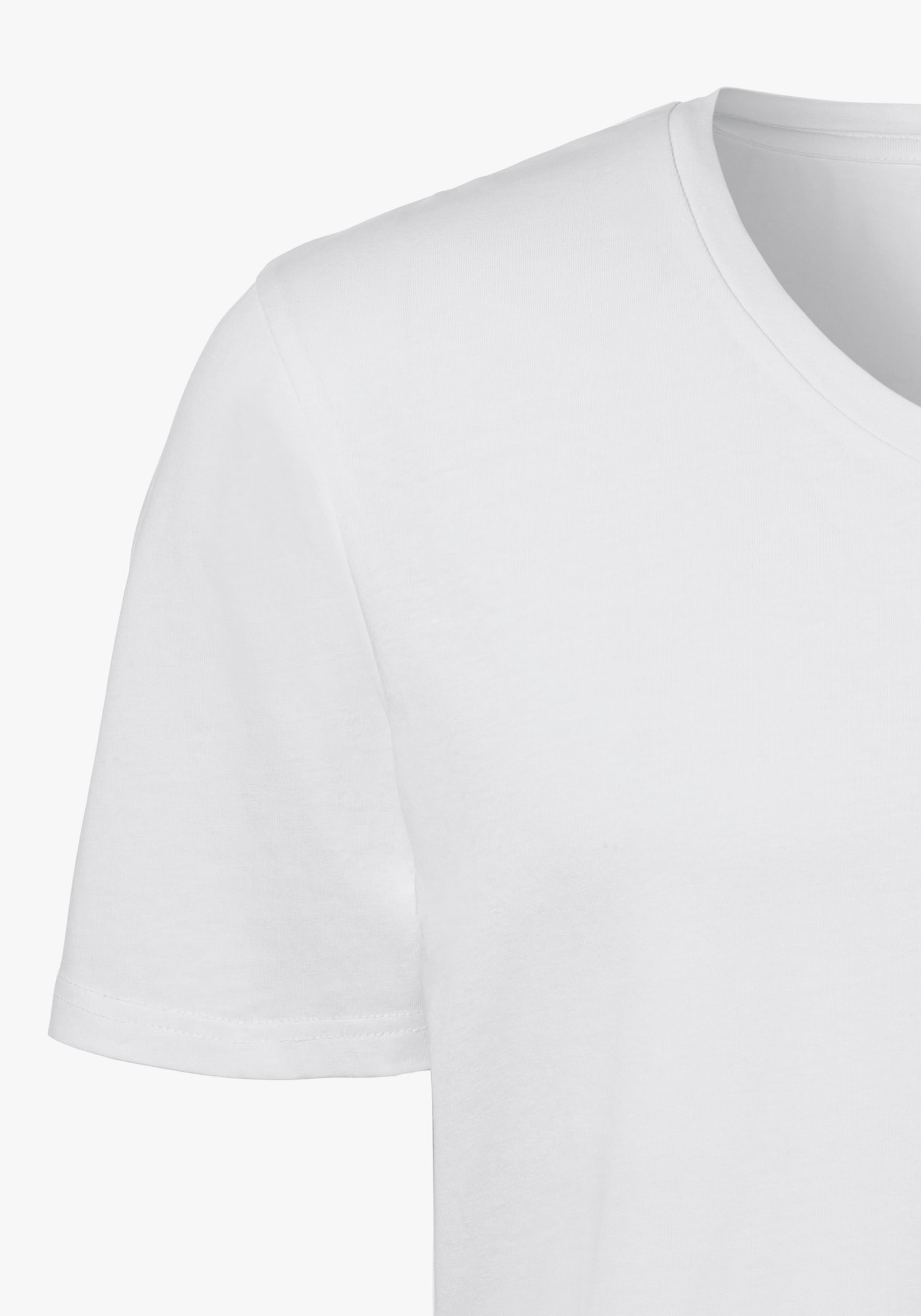 s.Oliver T-Shirt - weiss