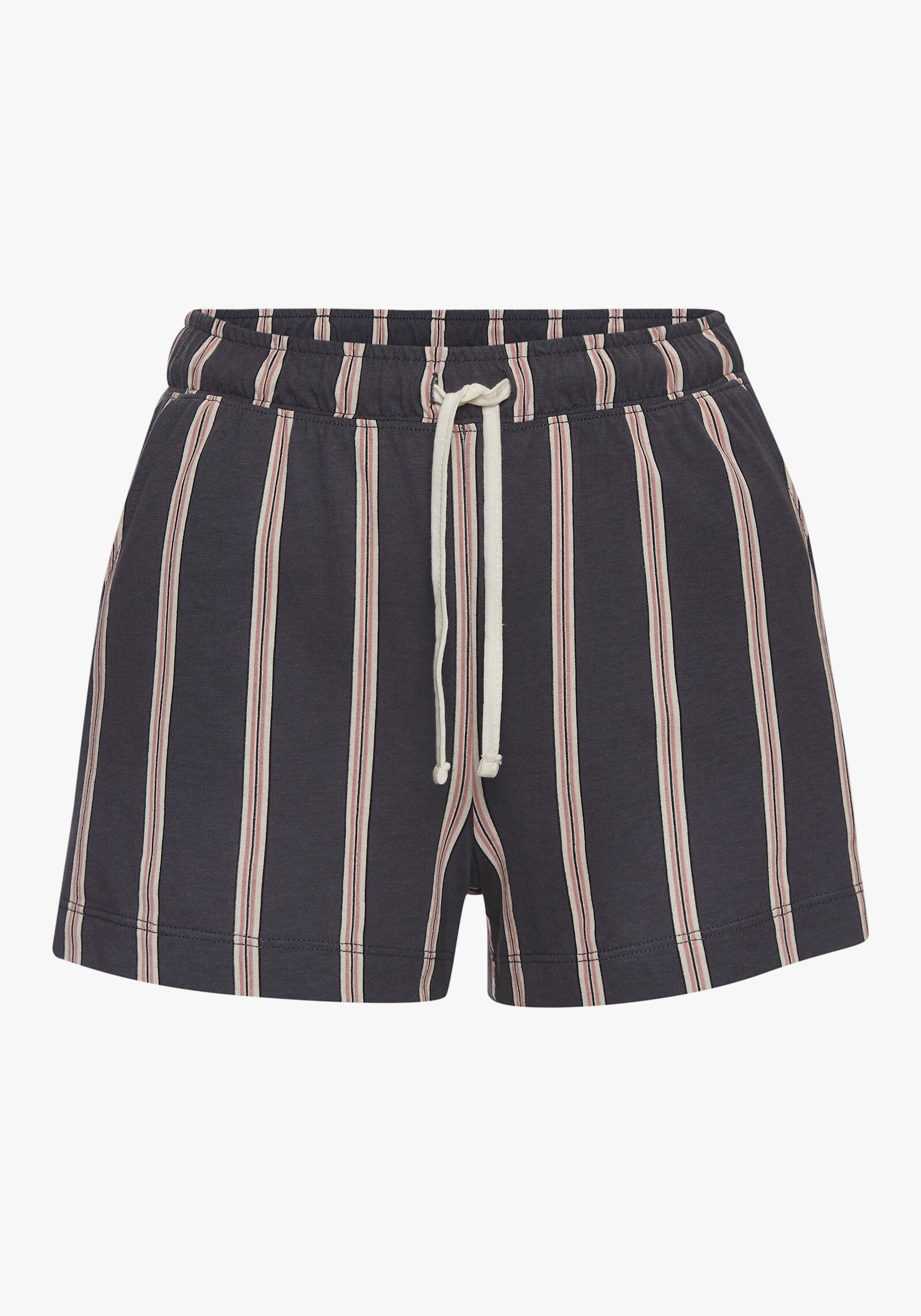 LASCANA Short de pyjama - anthracite à rayures