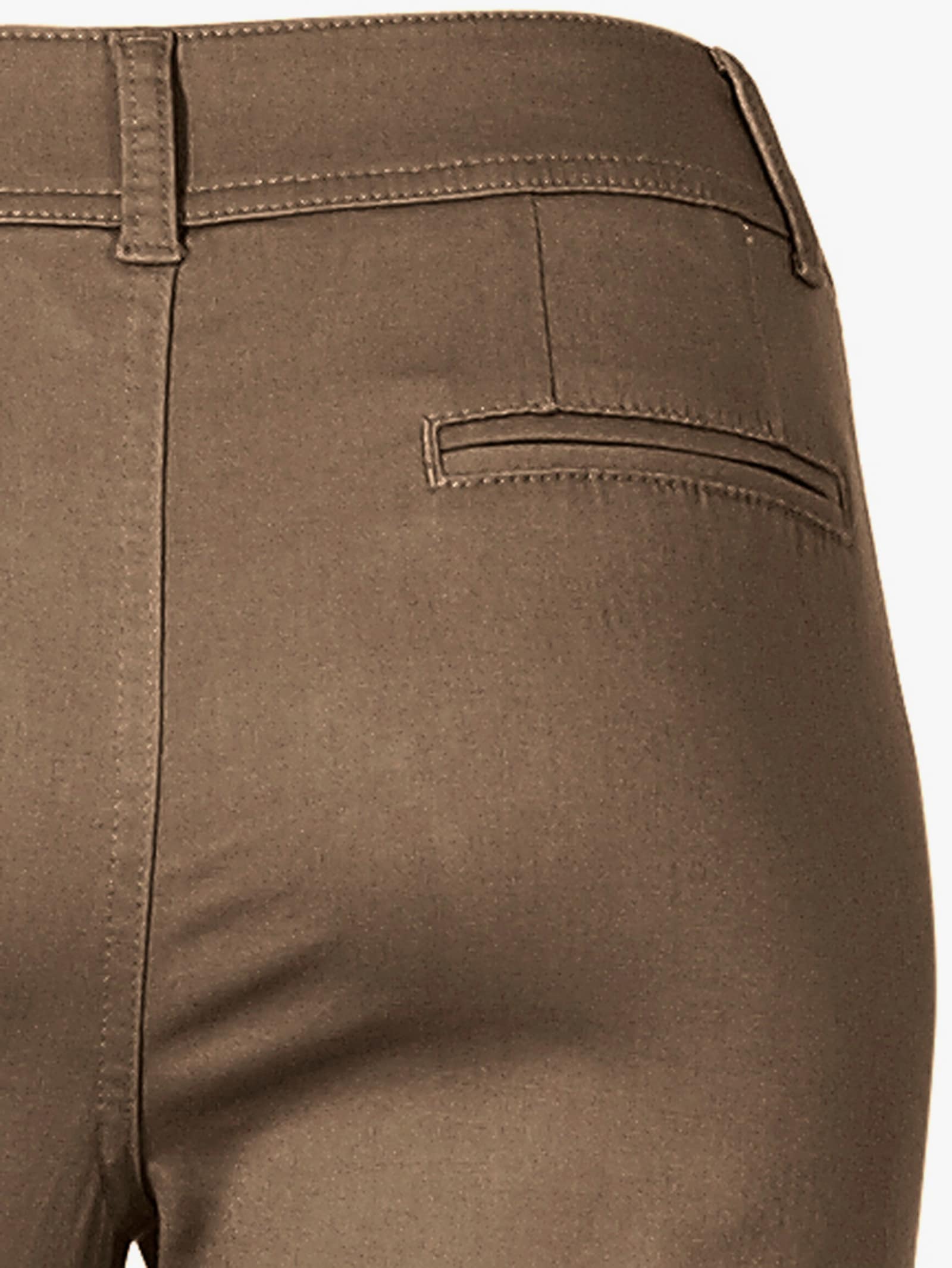 heine Pantalon chino, coupe carotte - couleur chamois