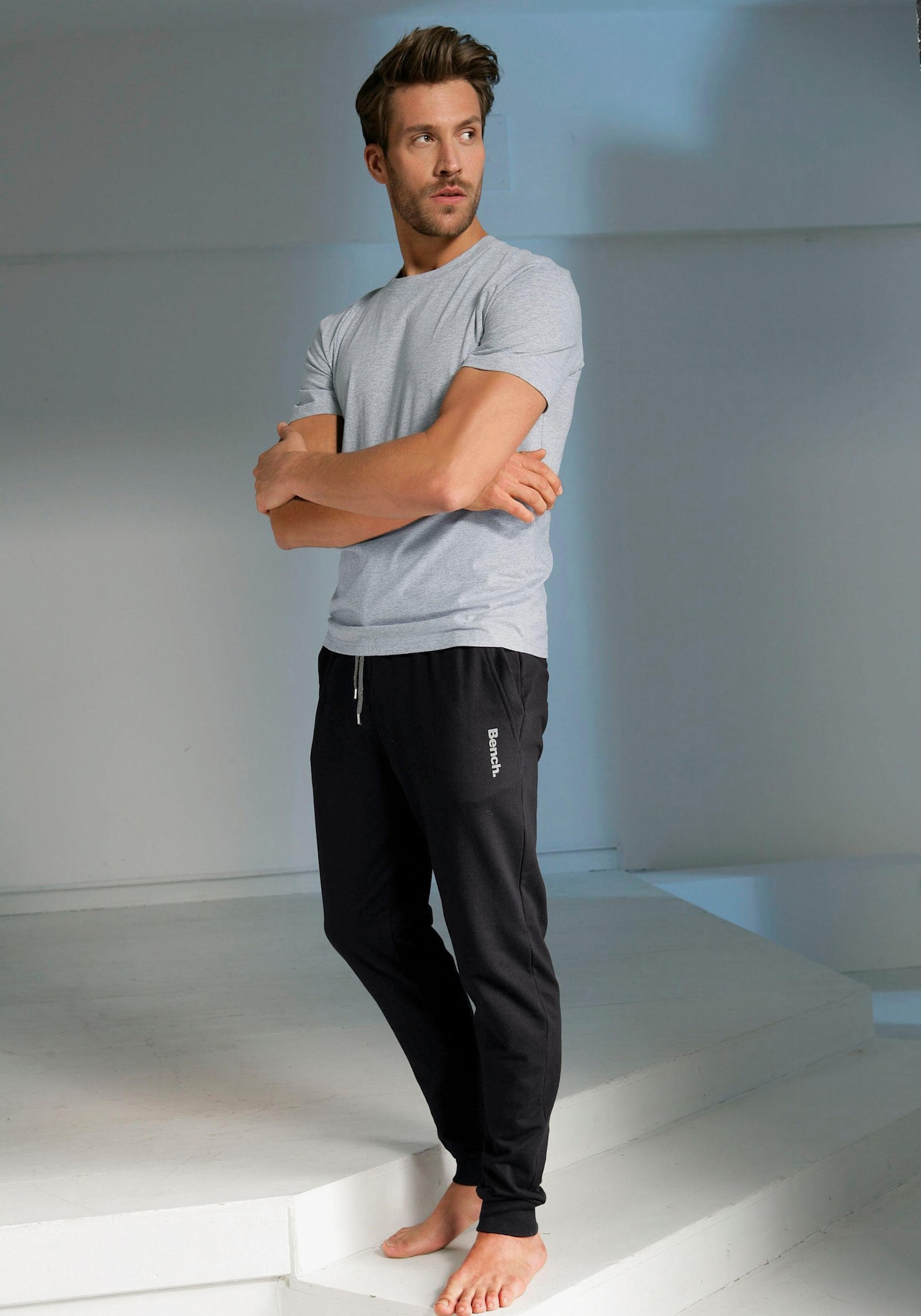 Bench. Loungewear Sweathose - schwarz