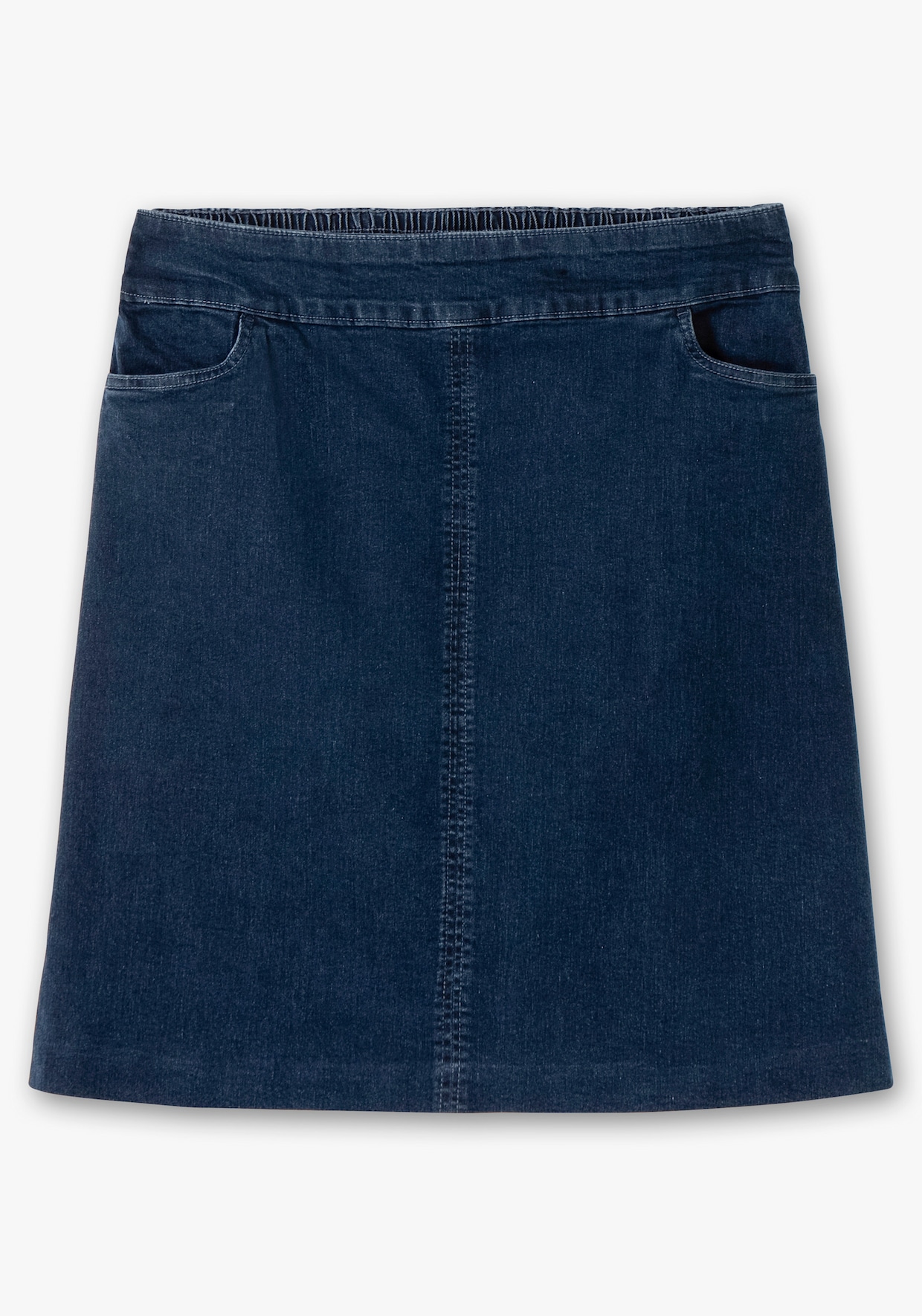 Jeansrock - blue-stone-washed