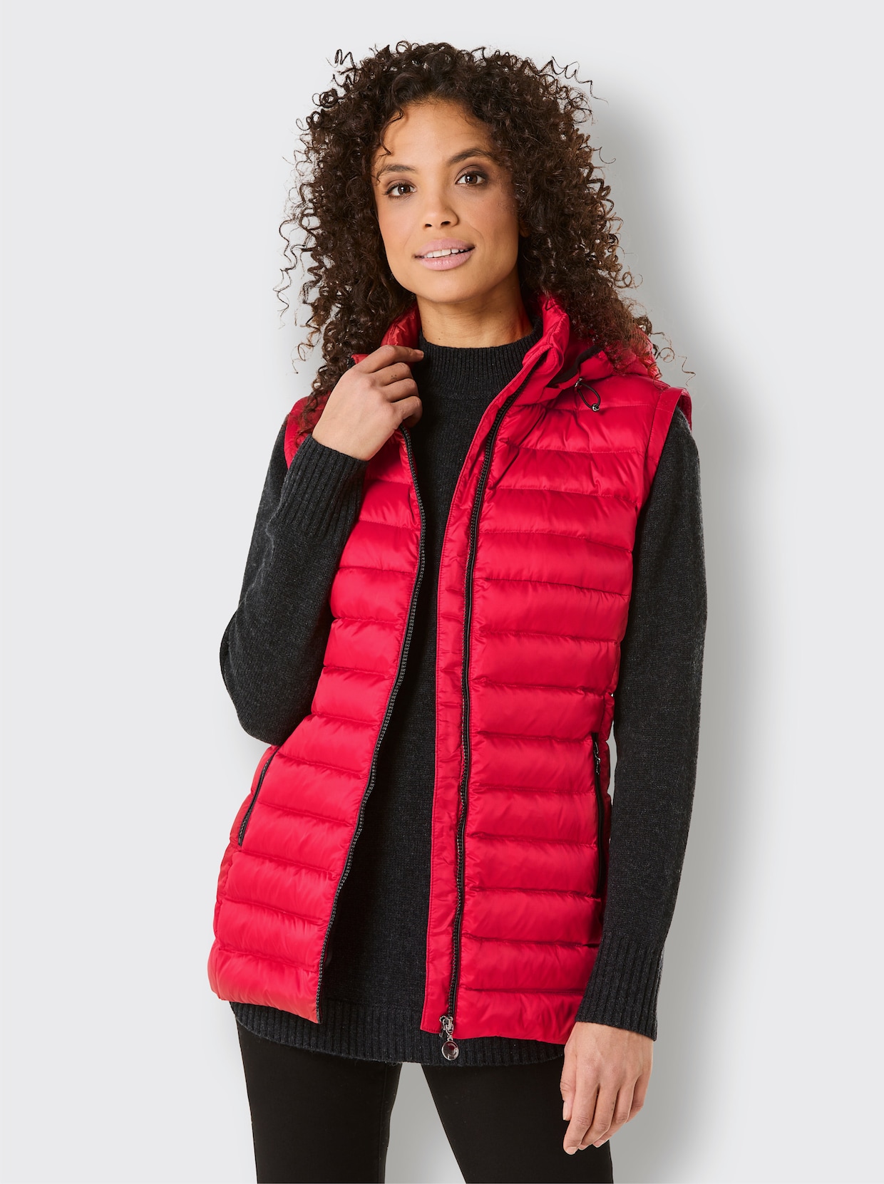 CREATION L PREMIUM Donsjack - rood