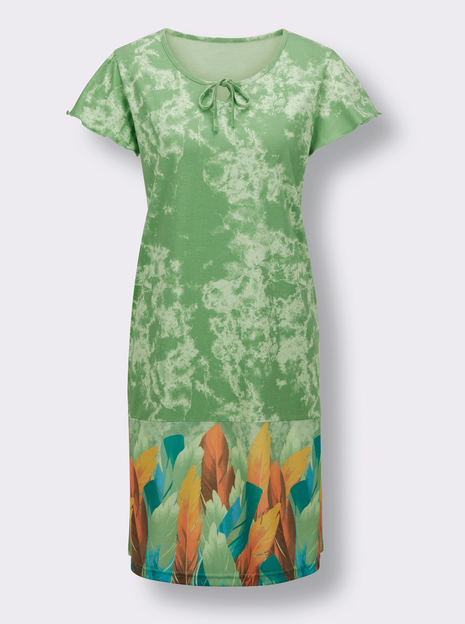 wäschepur Nachthemd met print - appel/oranje bedrukt