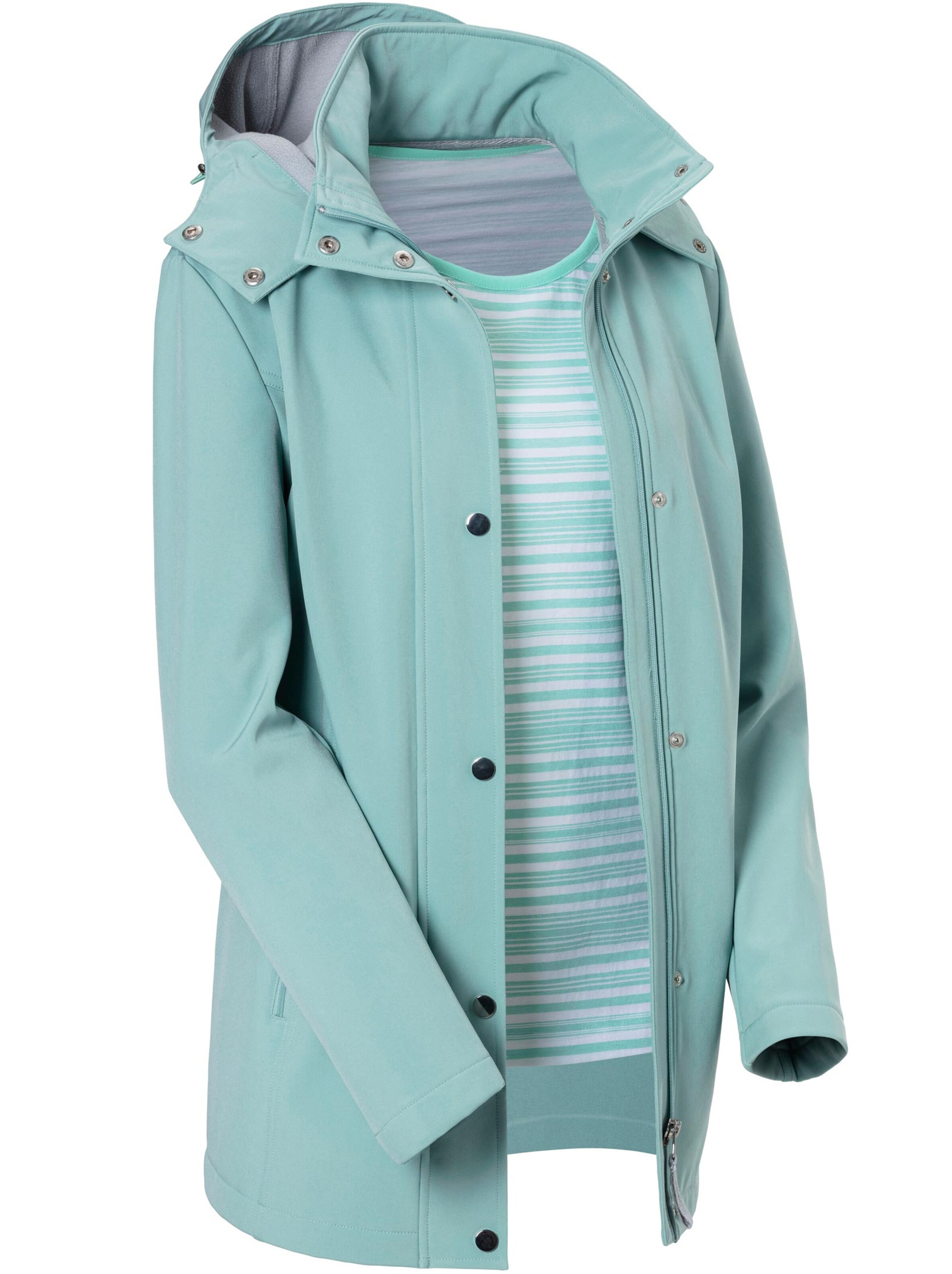 Softshell-Jacke - mint