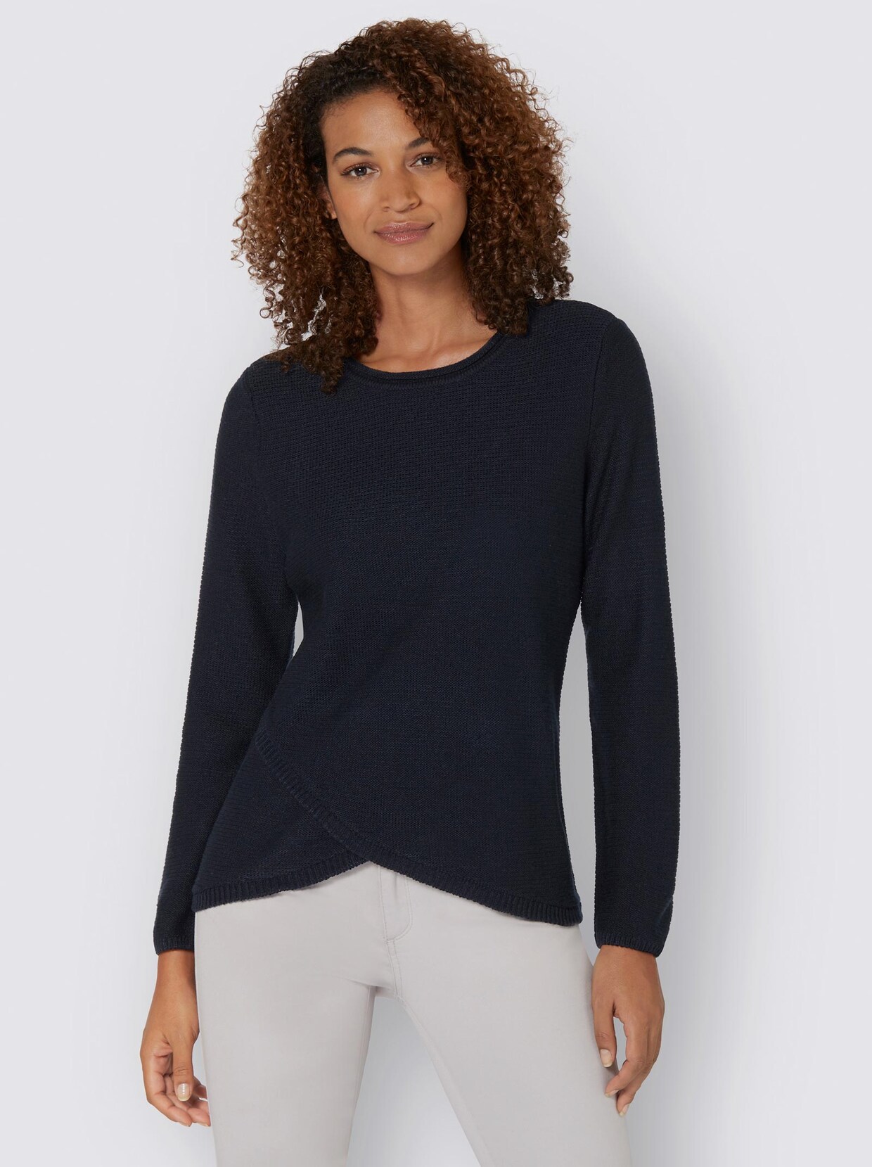 Pullover met lange mouwen - marine