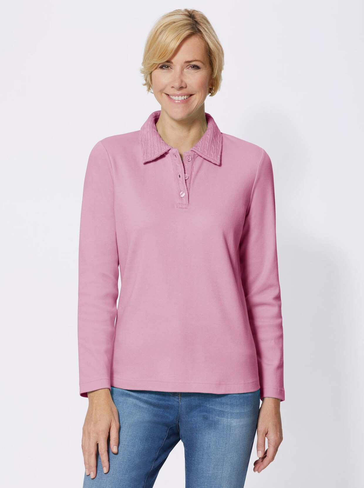 Poloshirt - orchidee