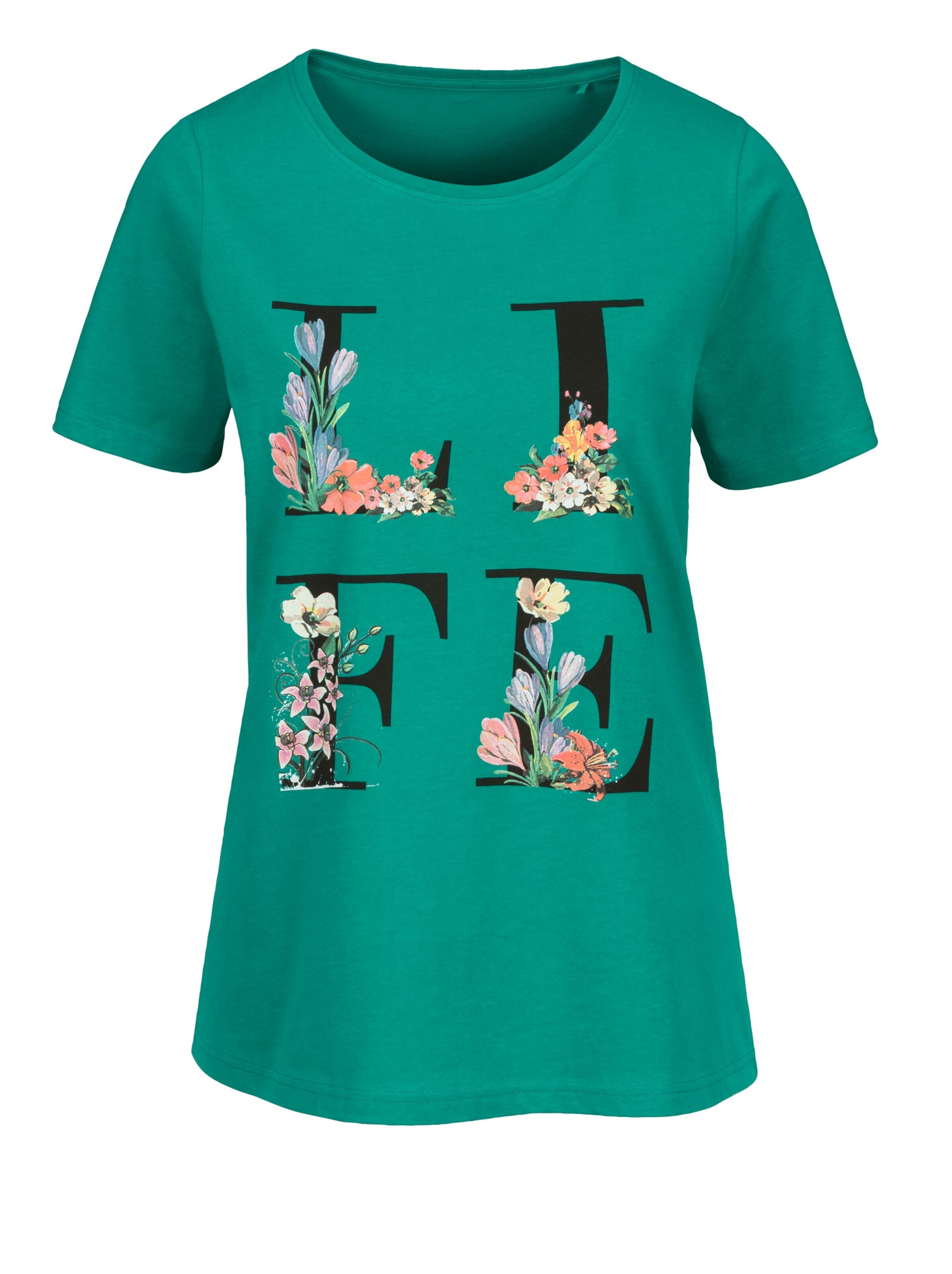 Shirt - grün-gemustert