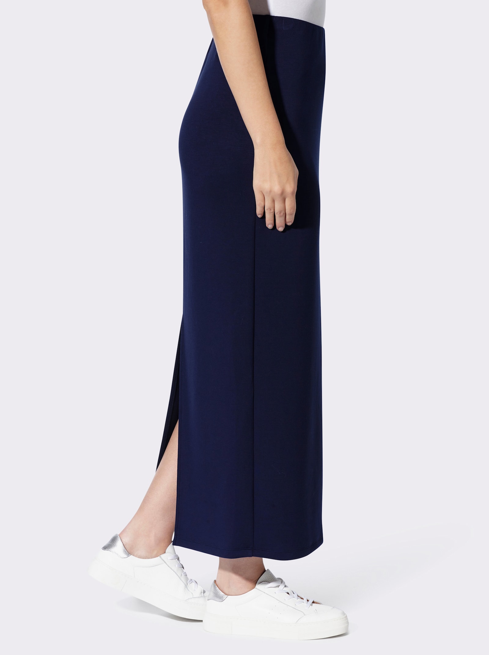 heine Sweatrok in maxilengte - marine