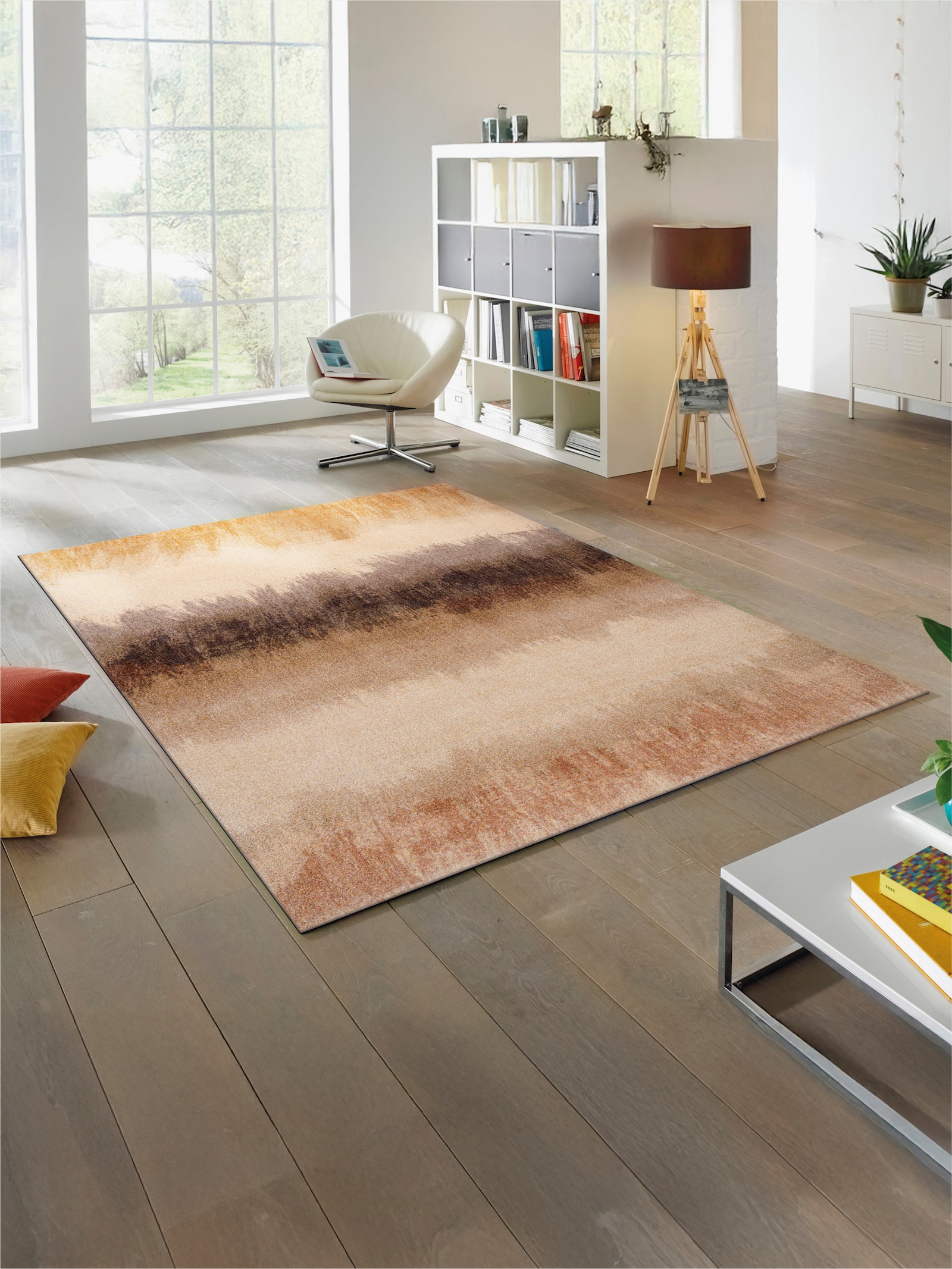 wash+dry by Kleen-Tex Fußmatte - braun-gemustert