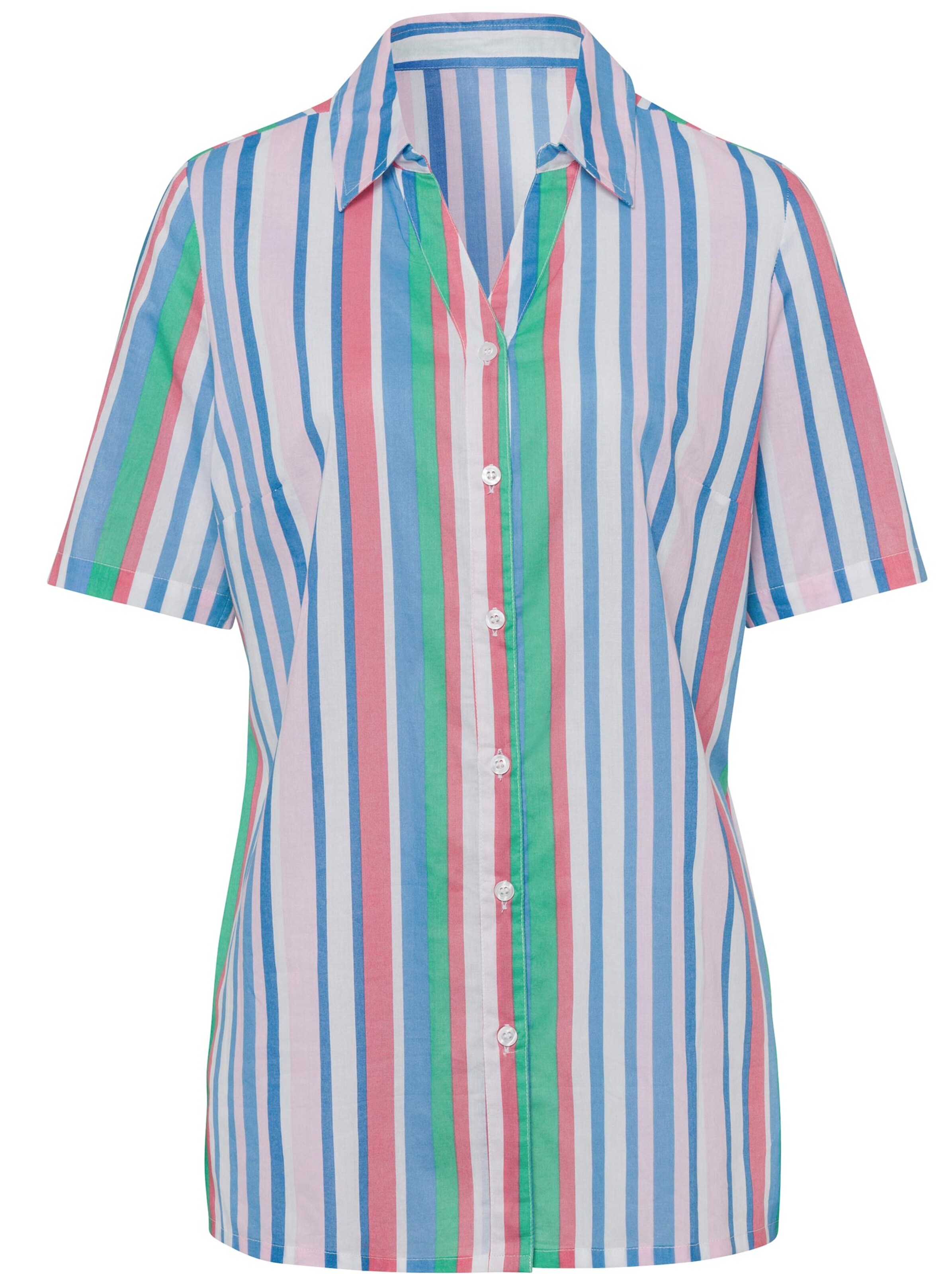 Bluse - blau-gestreift